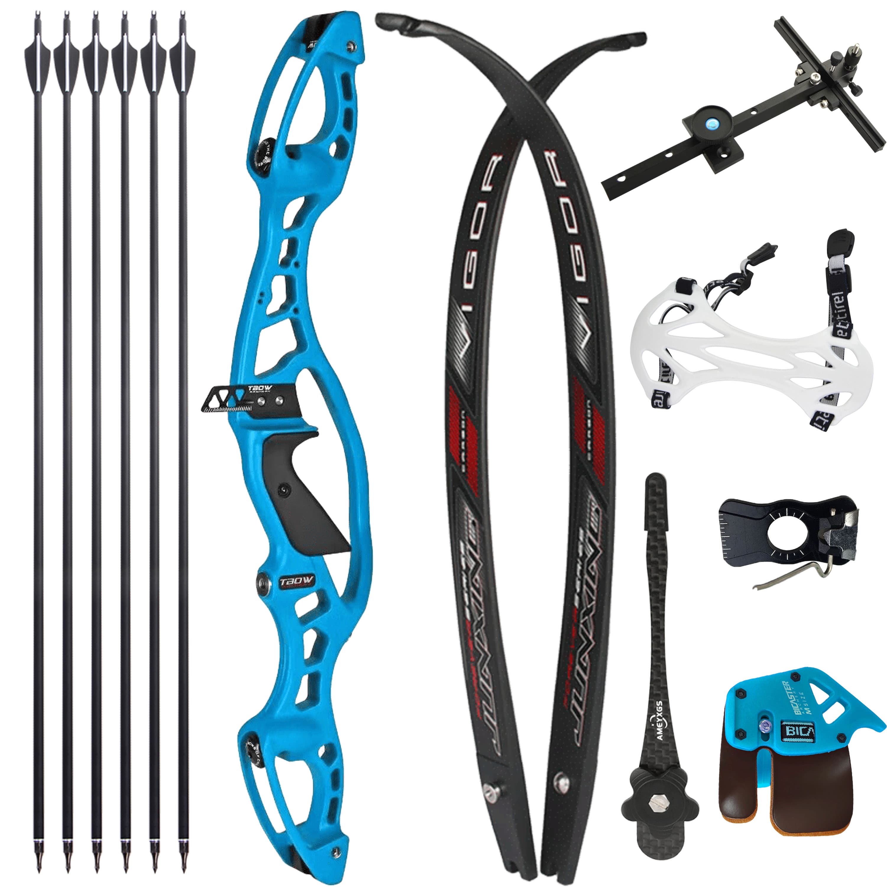 JUNXING 20-40lbs Takedown Recurve Bow Archery 