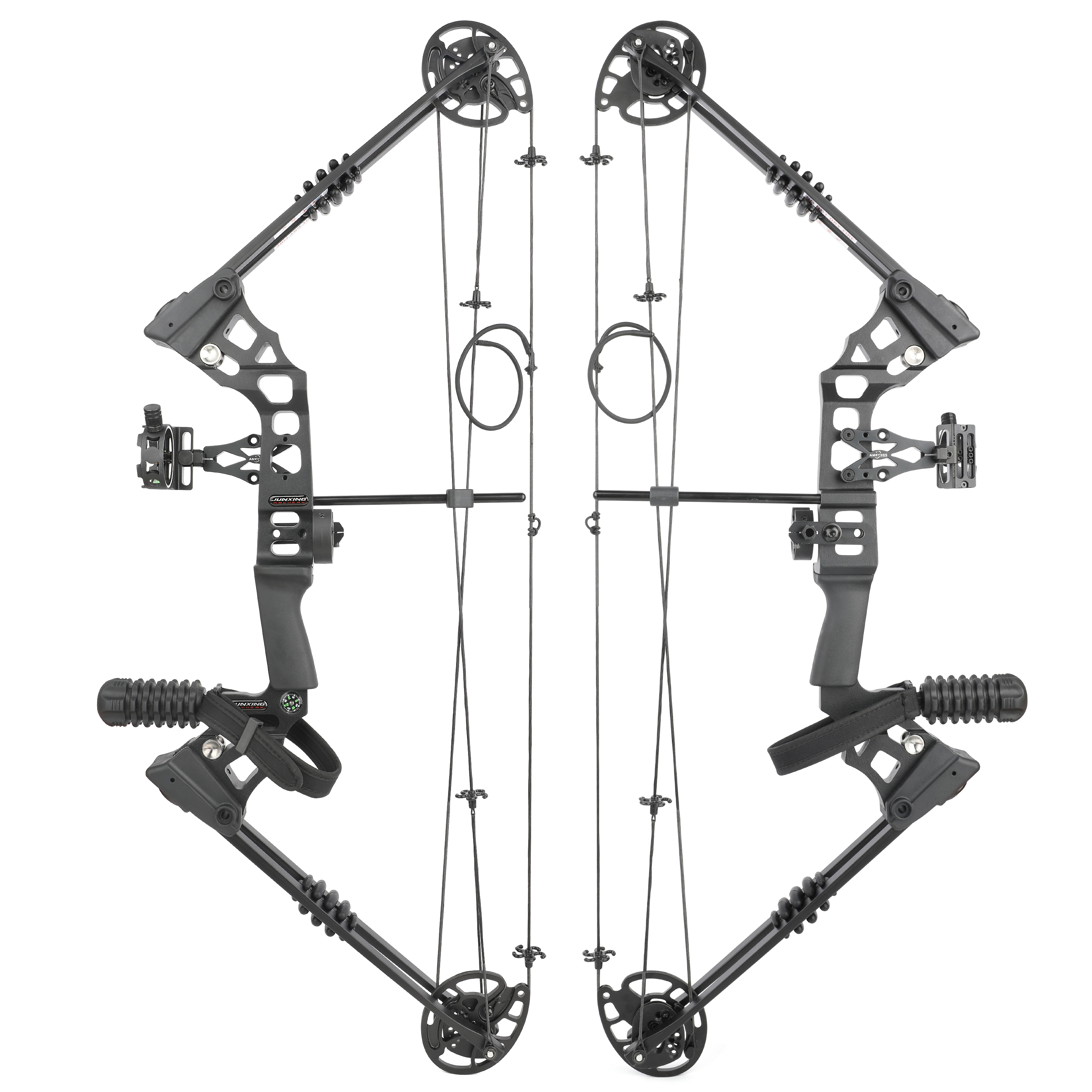 JUNXING X8 Compound Bow Set Adjustable 20-70lbs Archery Kit
