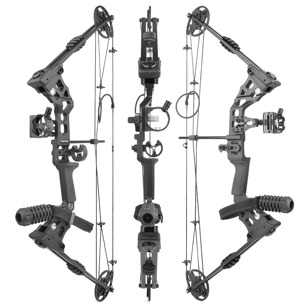 JUNXING X8 Compound Bow Set Adjustable 20-70lbs Archery Kit