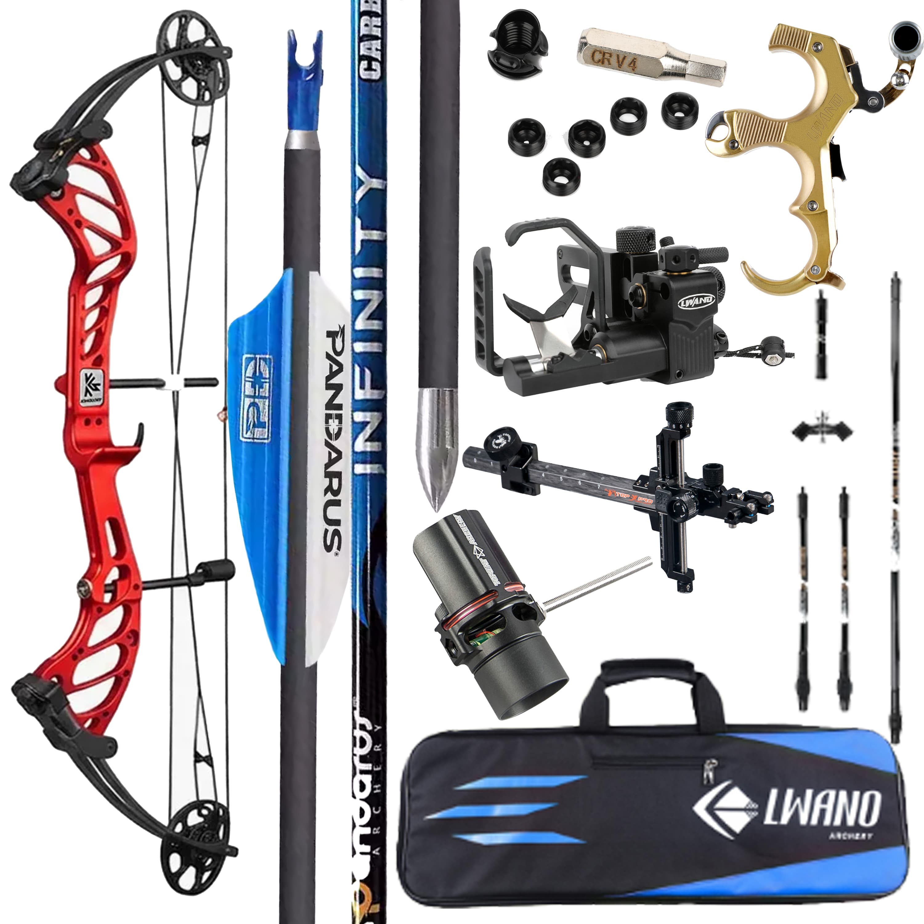 LWANO Hunting Compound Bow Archery for Adults Youth Bow 15-30lbs
