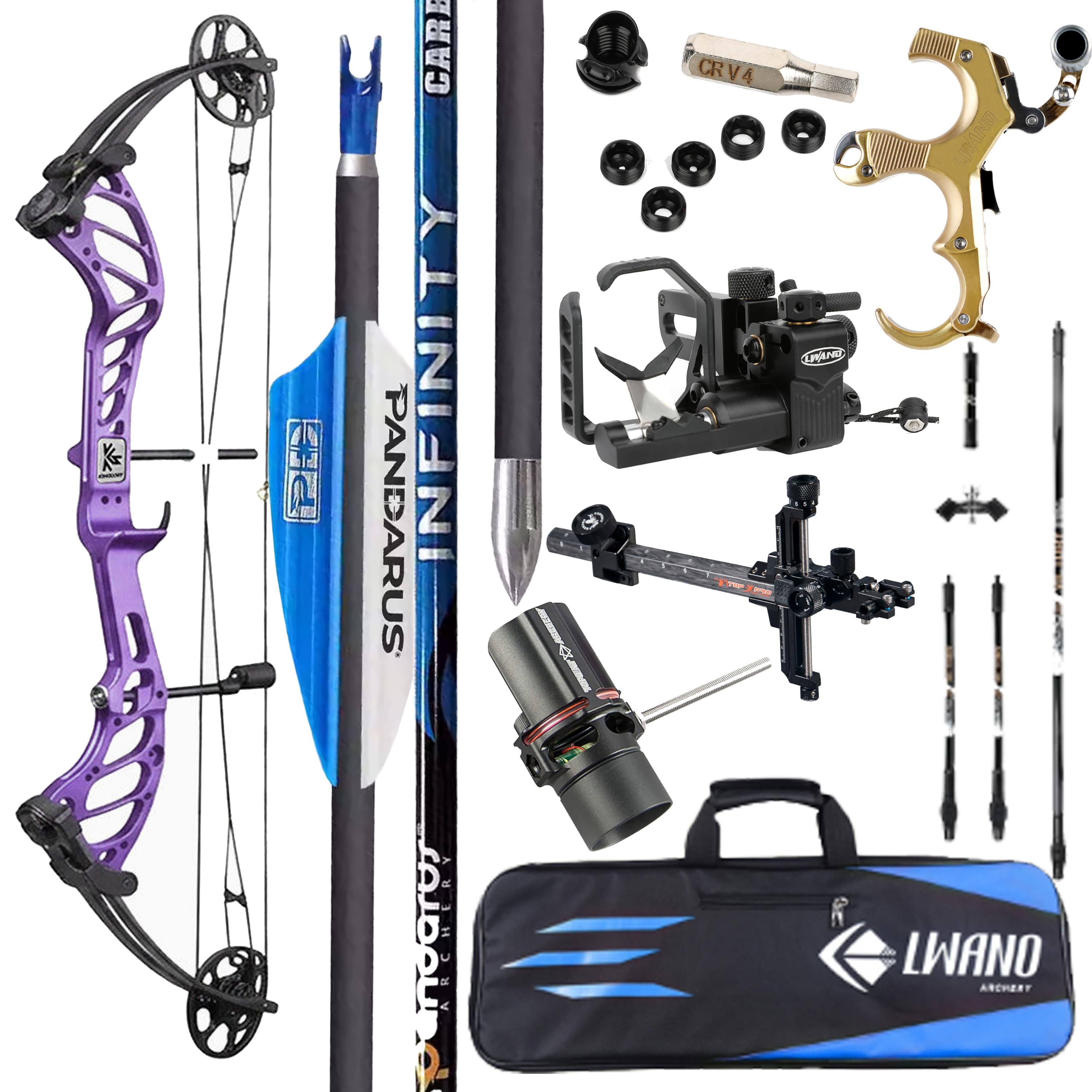 LWANO Hunting Compound Bow Archery for Adults Youth Bow 15-30lbs