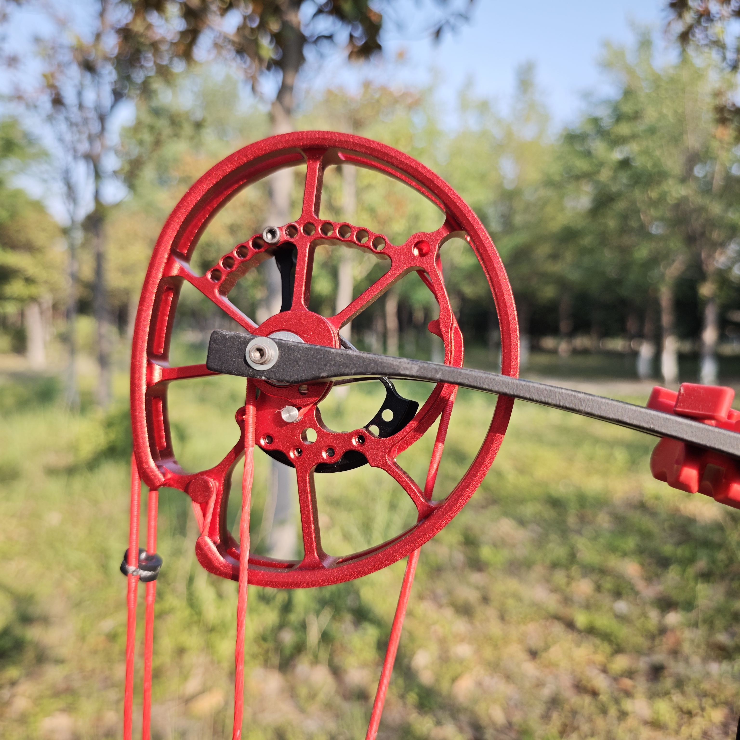 Nano Dual-Use Bow Shooting Bow 7075 Aluminum Alloy 30-70lbs