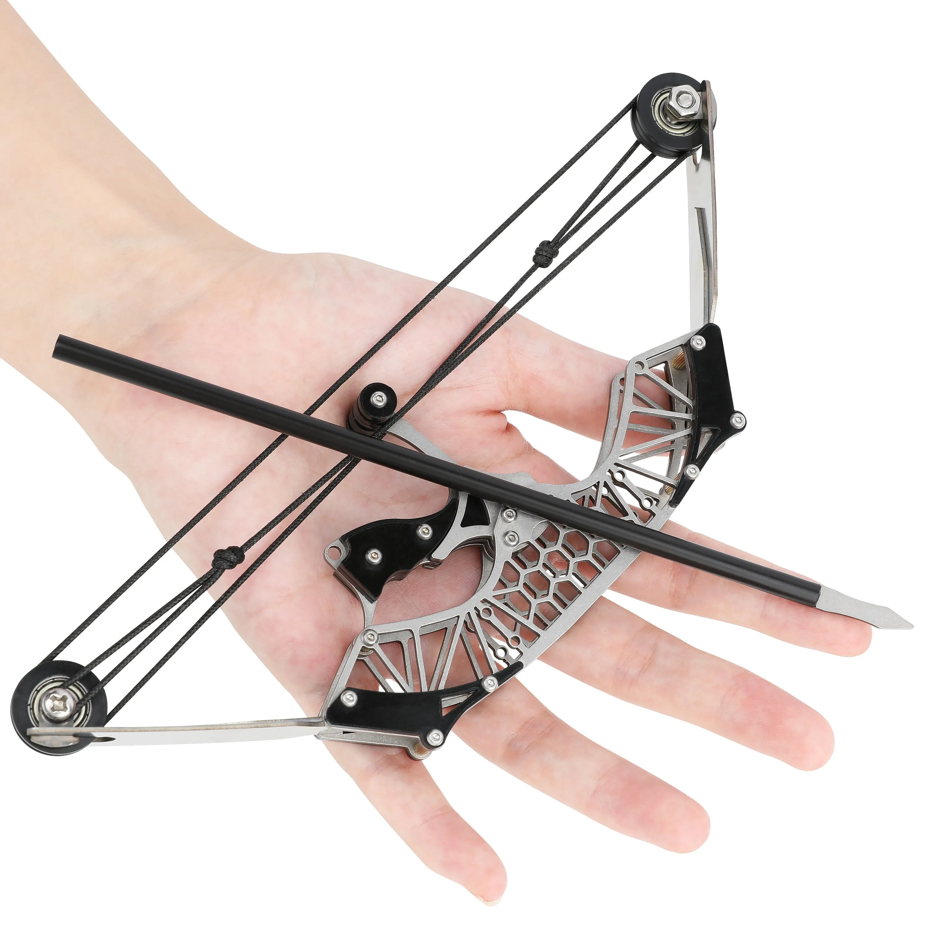 Mini Compound Bow and Arrows Kit with Archery Target  Shooting Toy