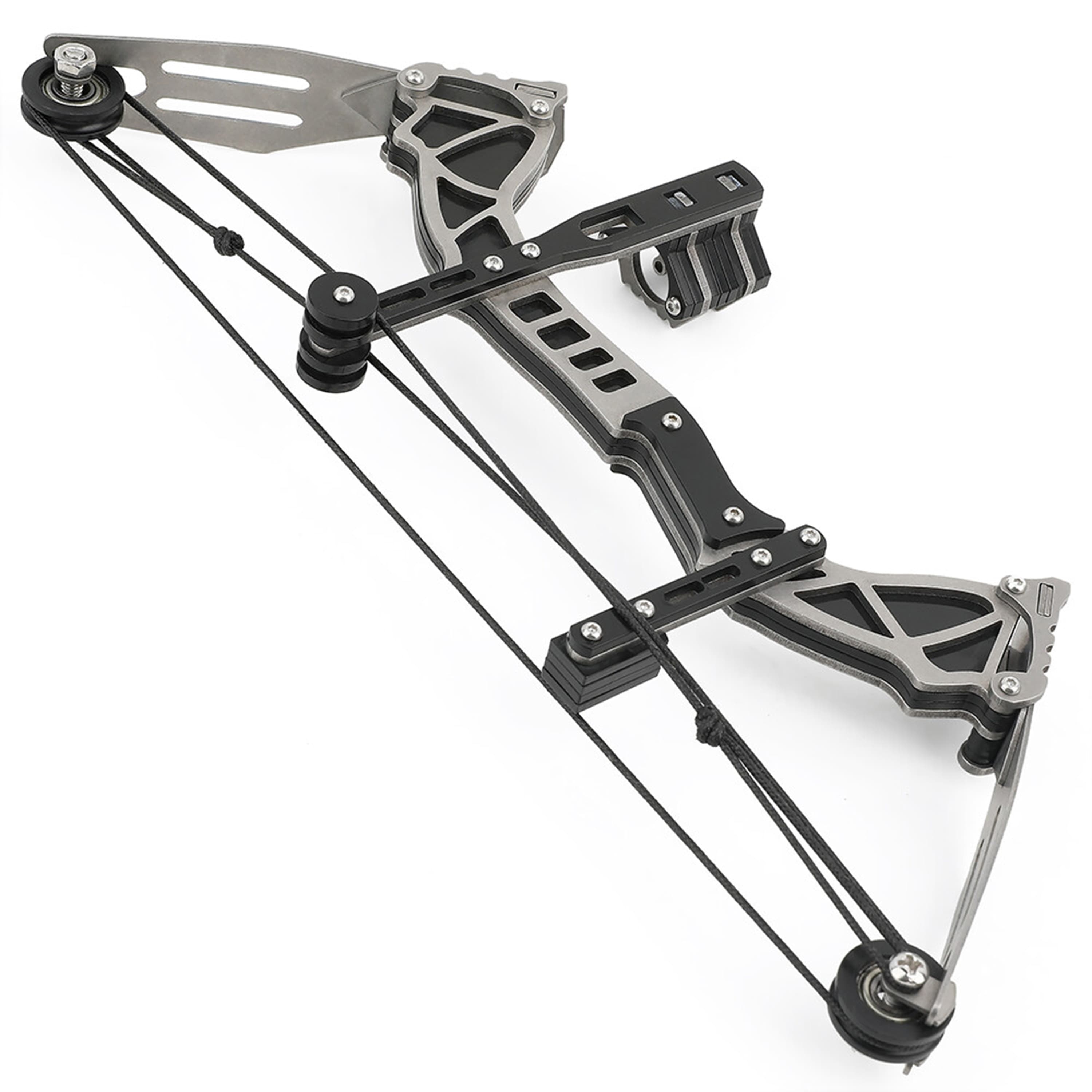 Mini Compound Bow and Arrow Set Miniature Bow Gifts for Archers