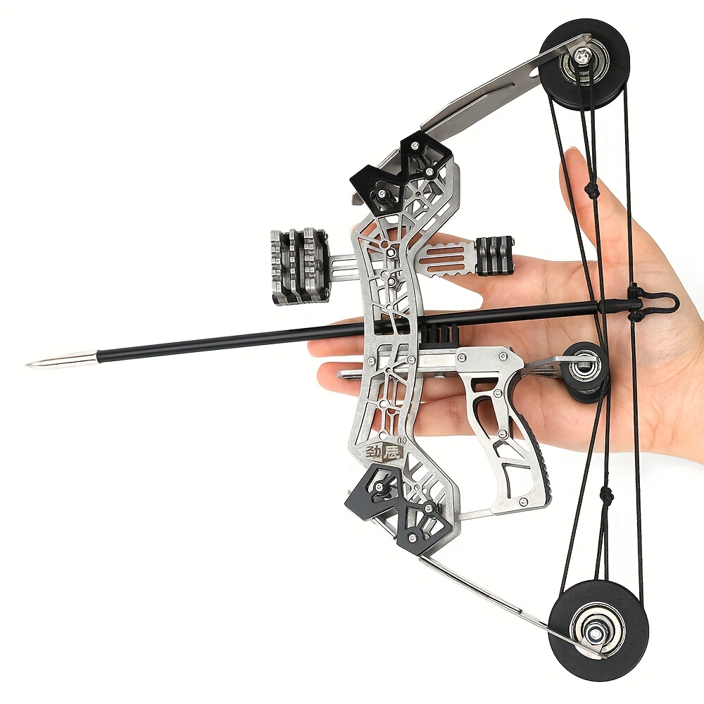 Compact Compound Bow 12lbs for Beginners, 40-50m Range