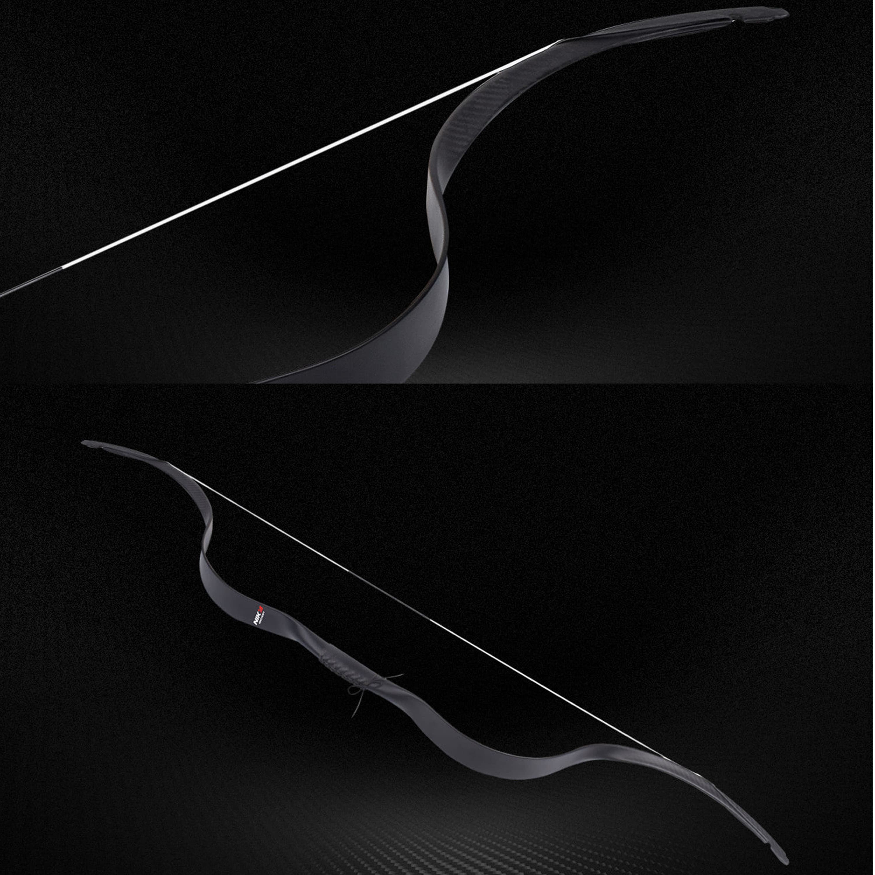 NIKA ET-4C Recurve Bow Archery Takedown Bow Shooting 14-40LBS