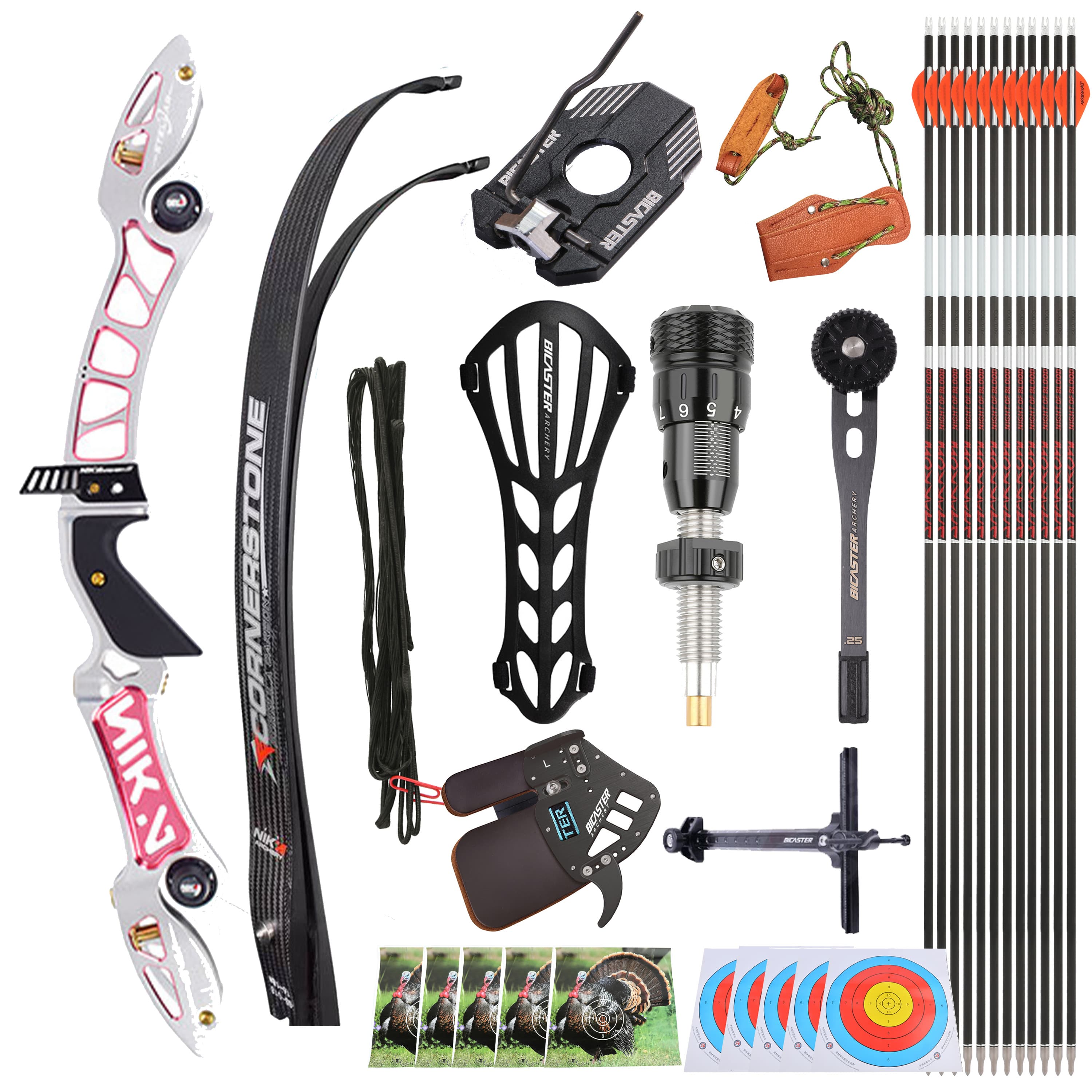NIKA ET-15A 68" ILF Recurve Bow Archery Takedown Bow Shooting
