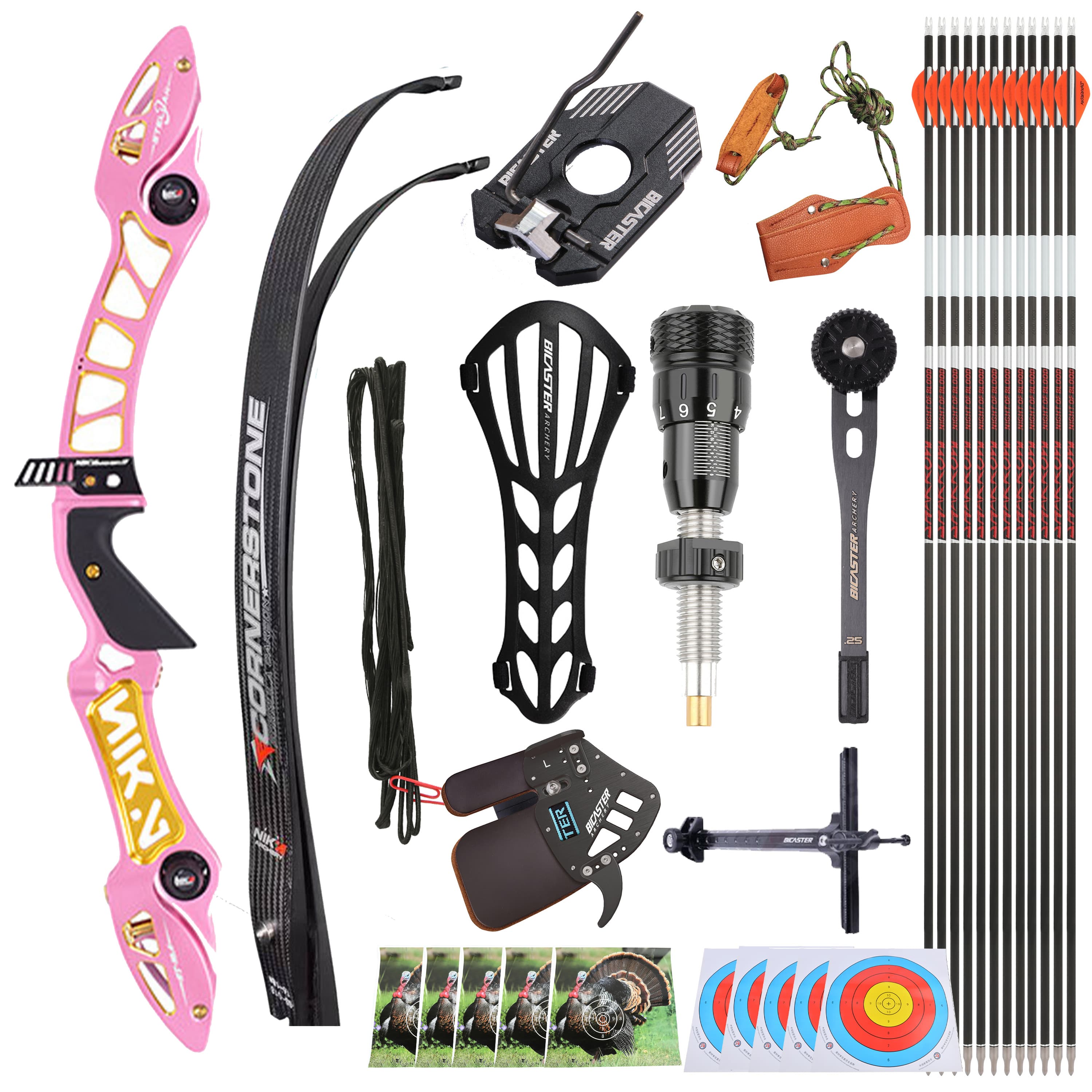 NIKA ET-15A 68" ILF Recurve Bow Archery Takedown Bow Shooting