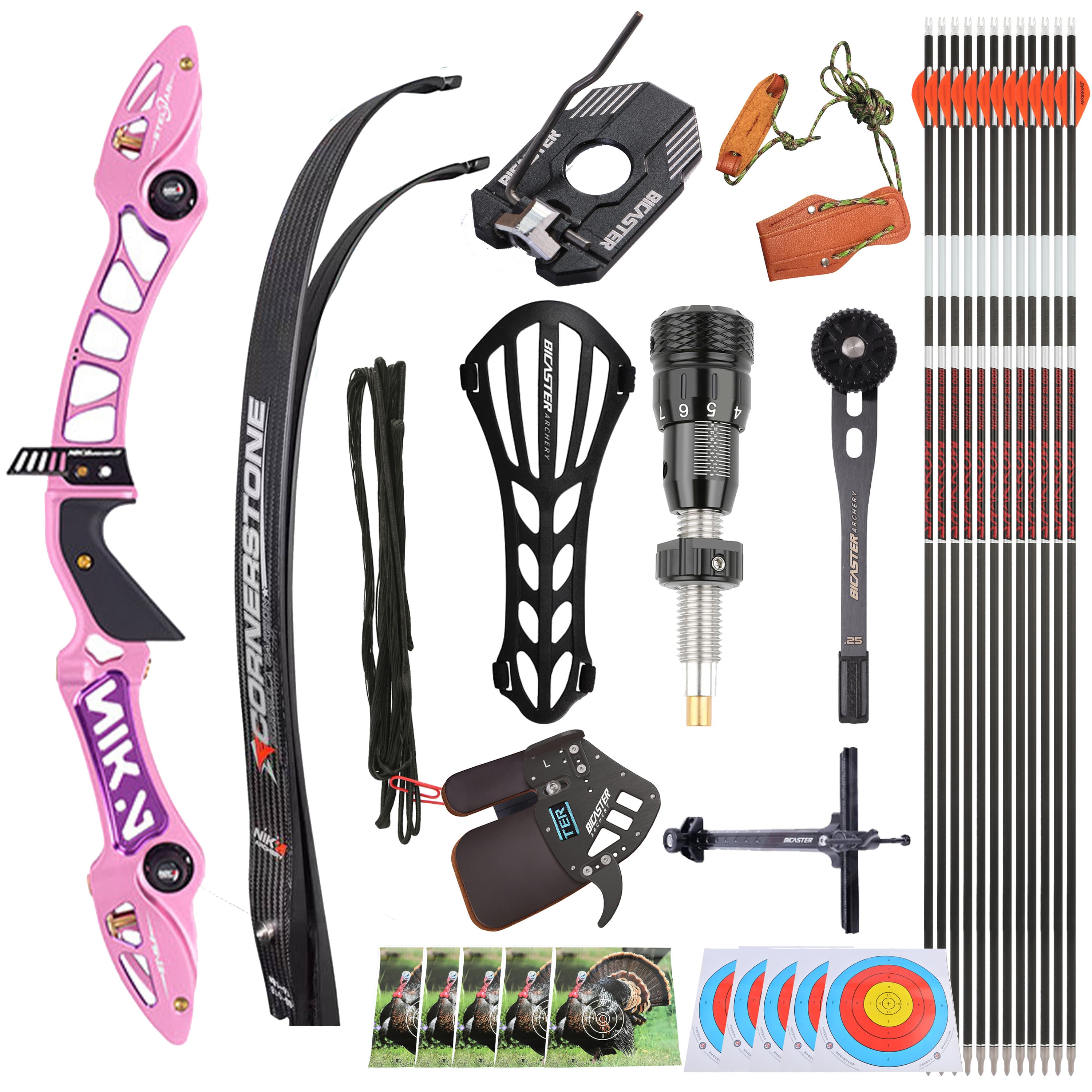 NIKA ET-15A 68" ILF Recurve Bow Archery Takedown Bow Shooting