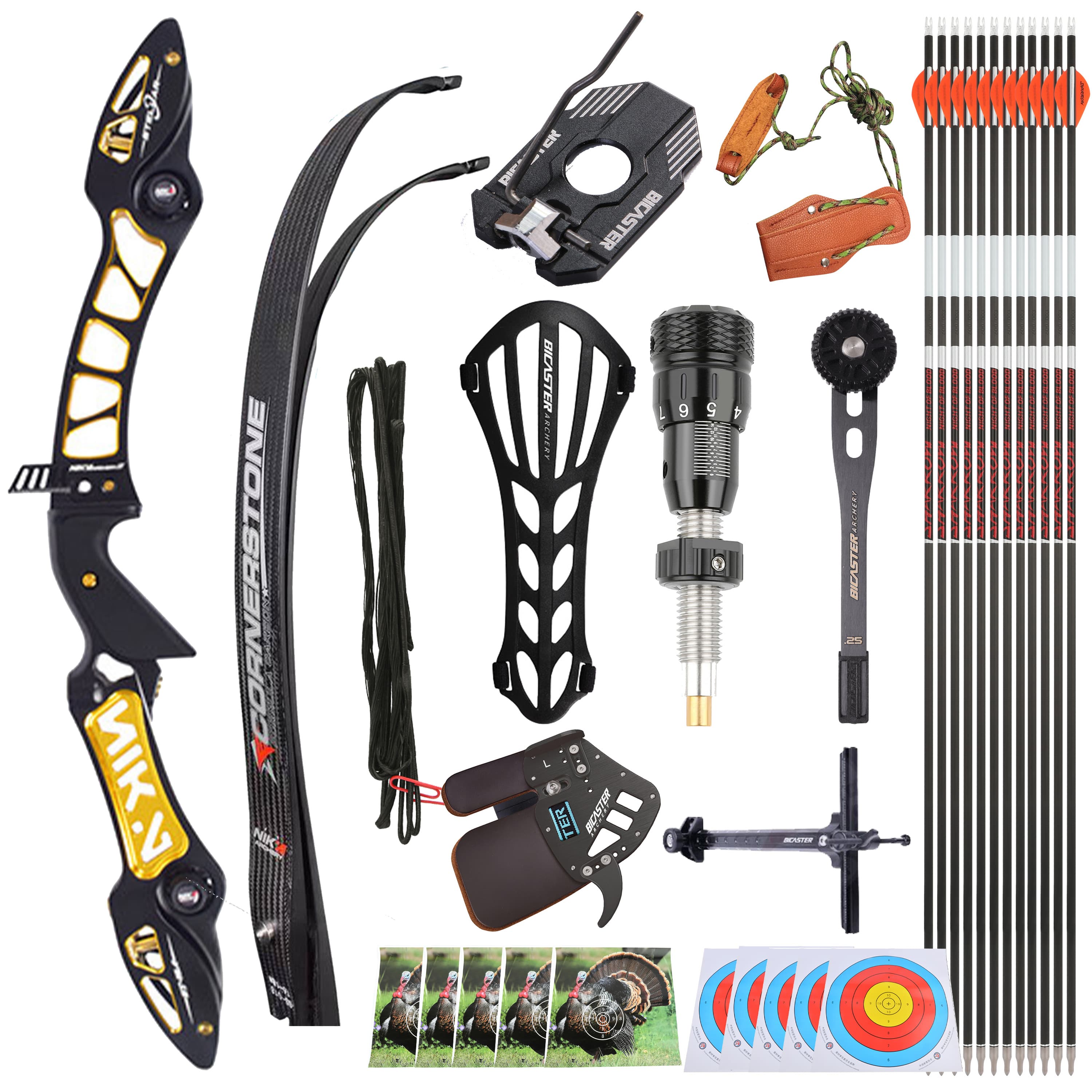 NIKA ET-15A 68" ILF Recurve Bow Archery Takedown Bow Shooting