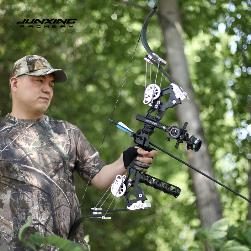 JUNXING Recurve Hunting Bow Compound Bow 30-55 lbs