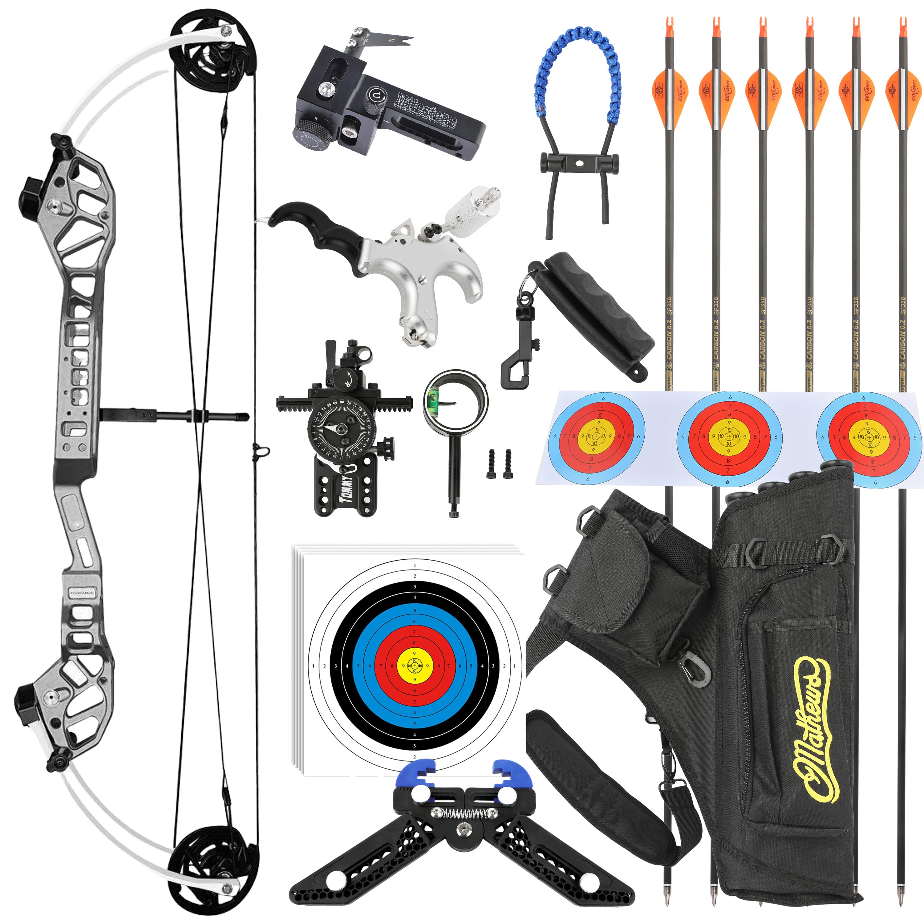 PANDARUS Archery Compound Bow 30-45LBS Competitive Shooiting 