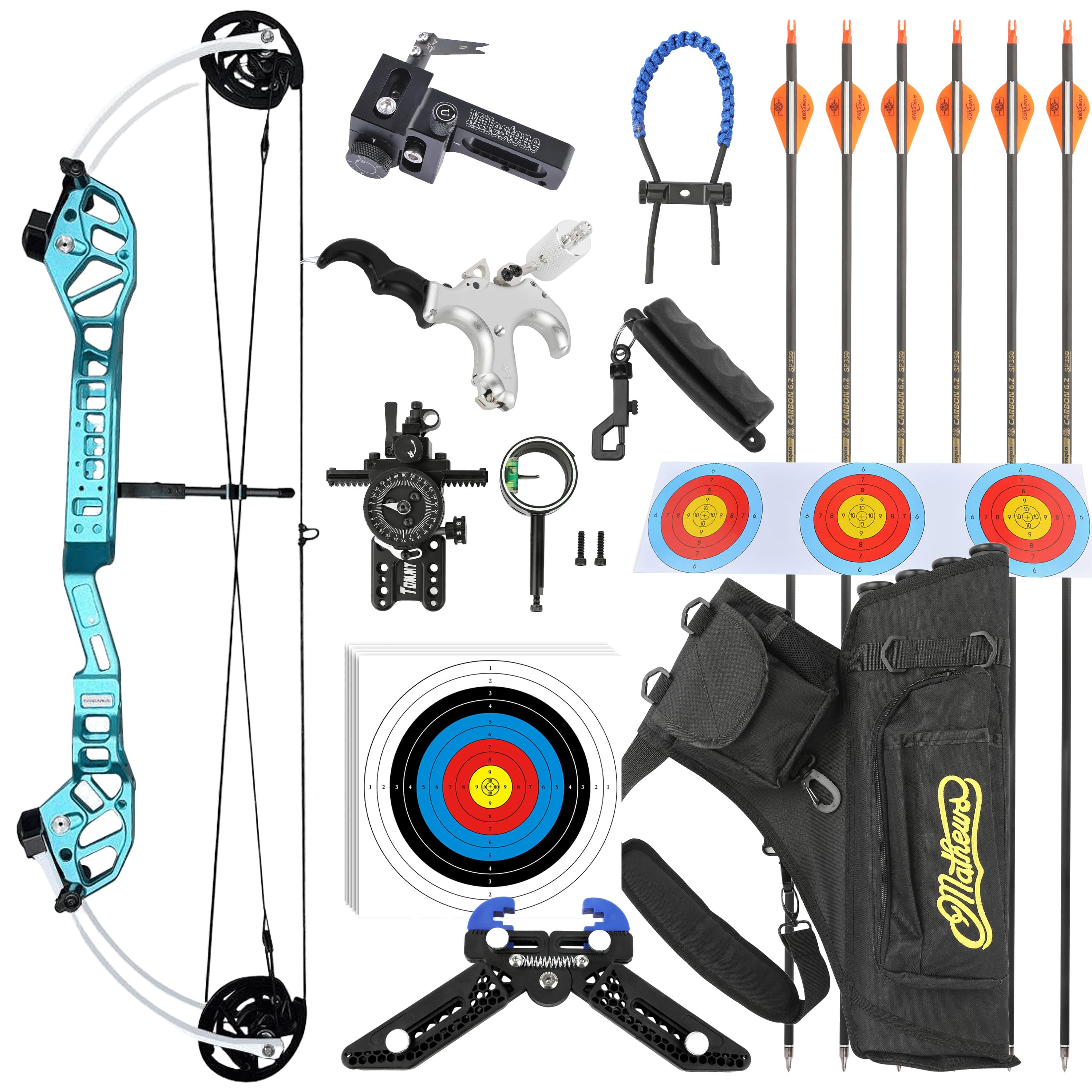 PANDARUS Archery Compound Bow 30-45LBS Competitive Shooiting 