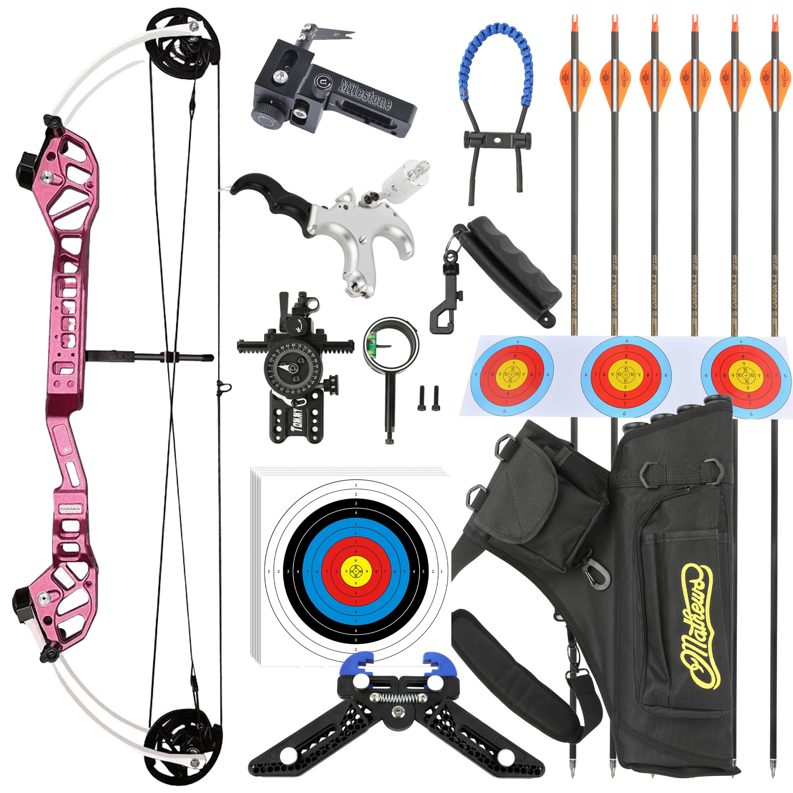PANDARUS Archery Compound Bow 30-45LBS Competitive Shooiting 