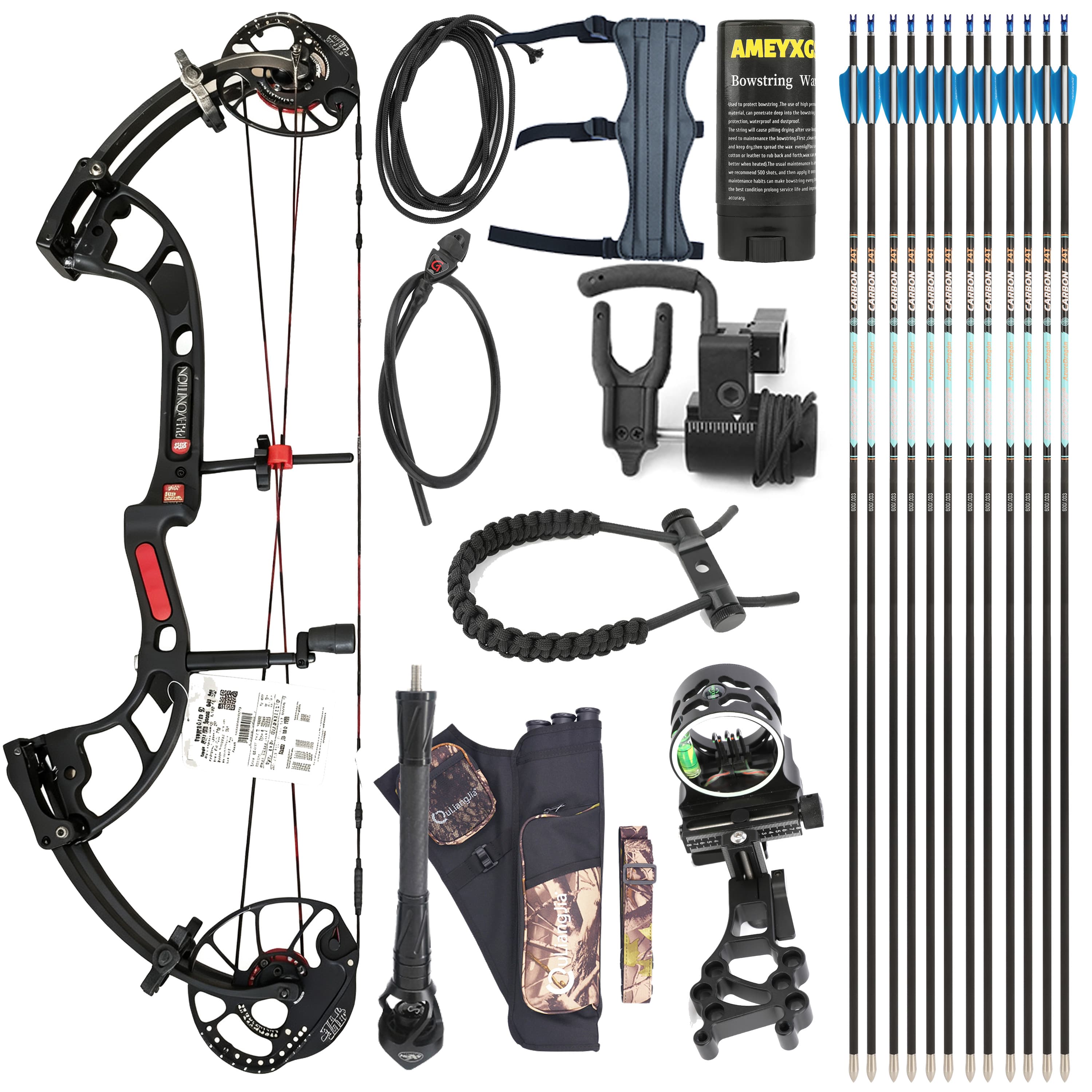 PSE 30" Axle-to-Axle Compound Bow – 336 FPS, 75% Let-Off, Adjustable 
