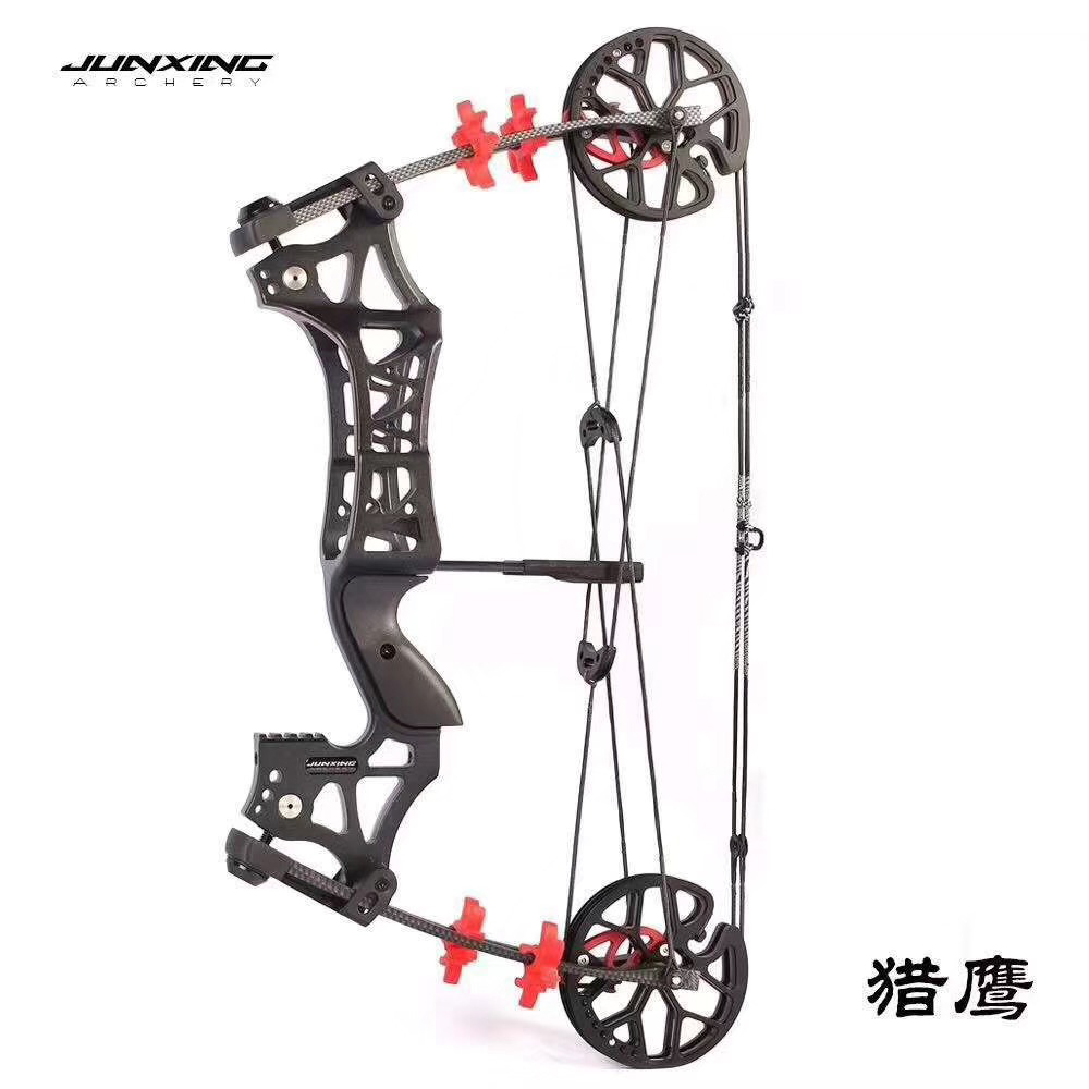 JUNXING M109E Bow and Arrows Steel Ball Compound Hunting 30-60 lbs RH/LH