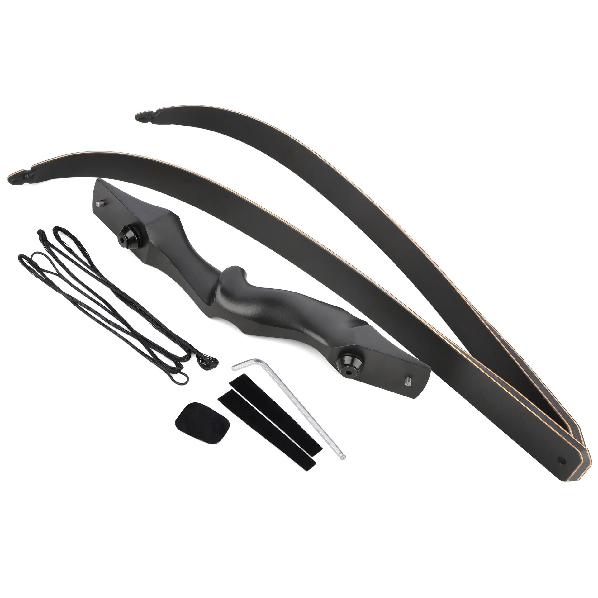 JUNXING F171 58" 60" Recurve Hunting Bow 25-65 lbs