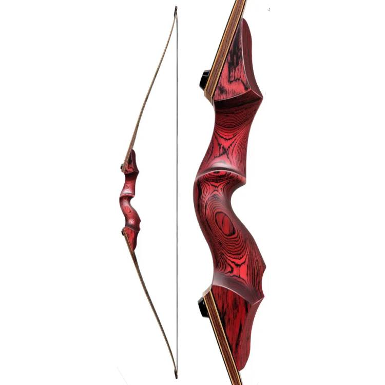 BLACK HUNTER 60" Takedown Traditional Longbow 20-60 lbs