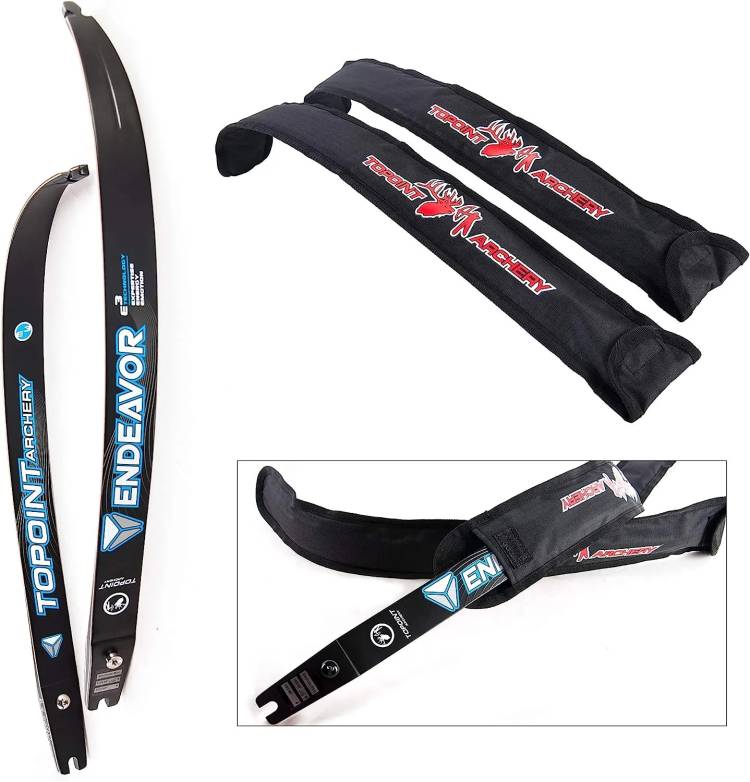 TOPOINT Endeavor R10 66" 68" 70" ILF Target Recurve Bow 16-44# @28"