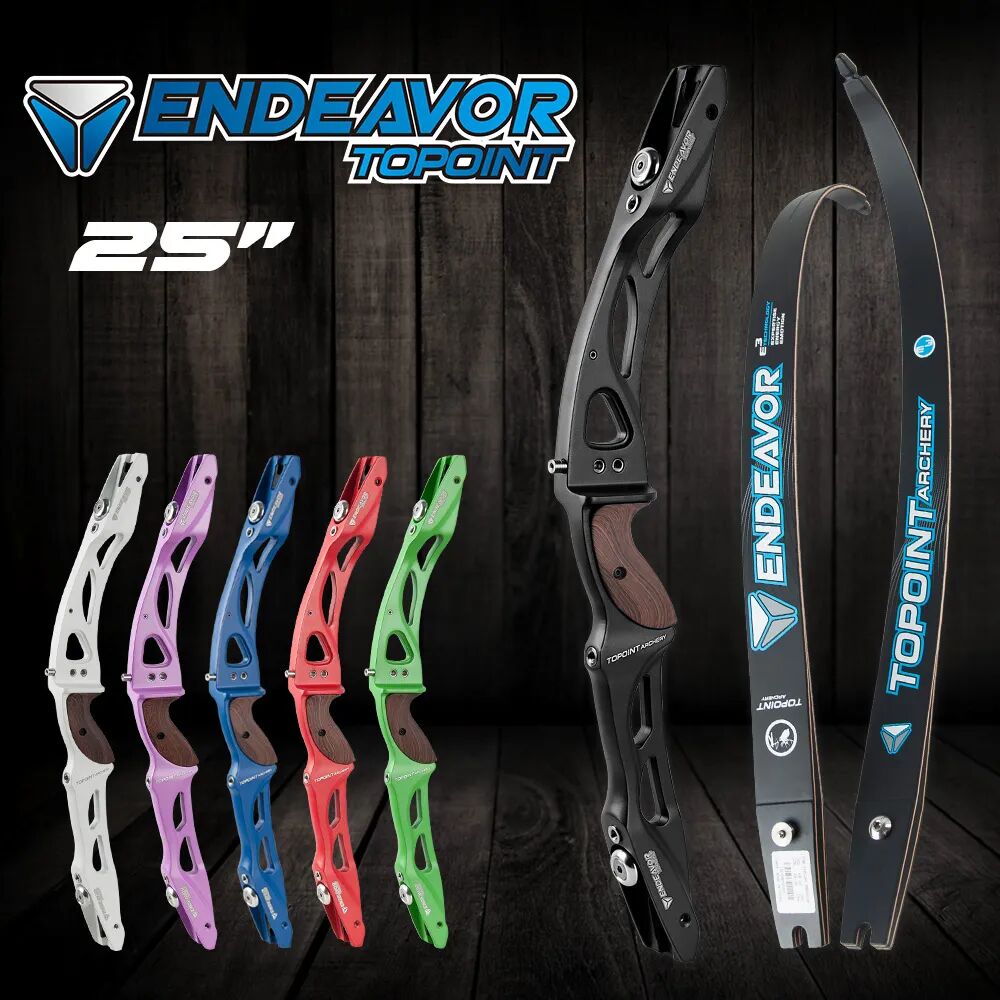 TOPOINT Endeavor R10 66" 68" 70" ILF Target Recurve Bow 16-44# @28"