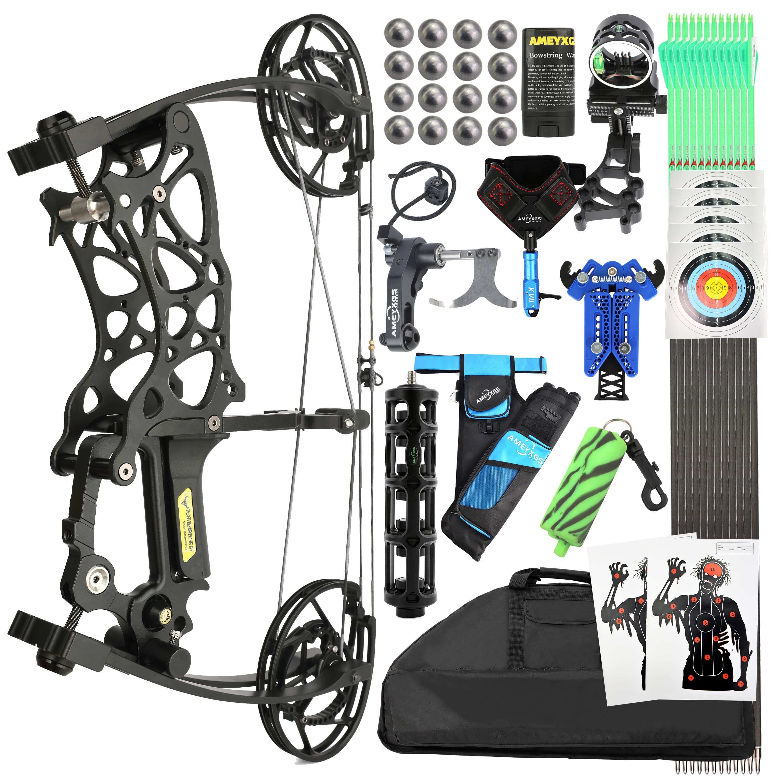 ROBIN KING BULL 201 Compact Steel Ball Compound Bow Ball 35-70 lbs