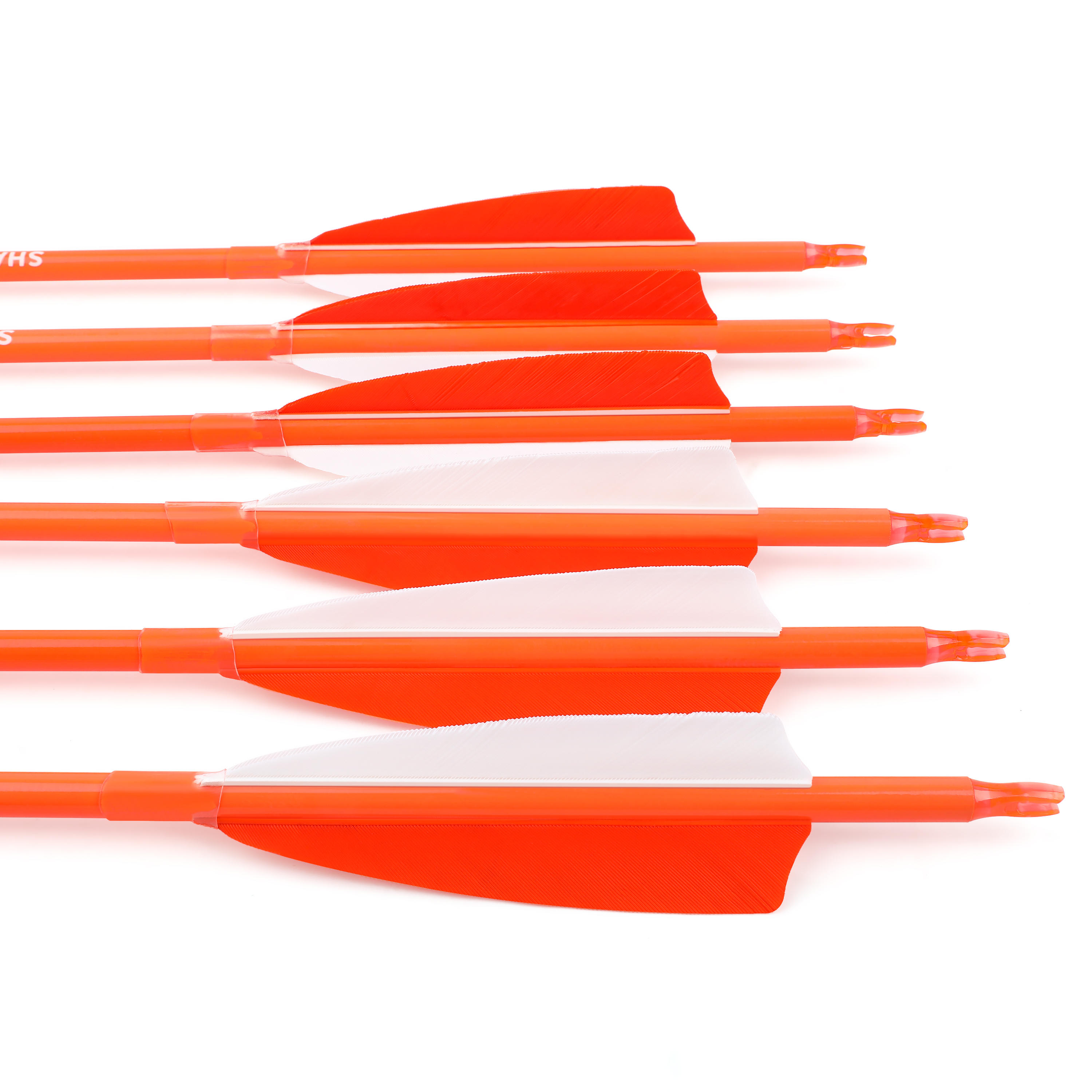 SHARROW 30" Archery Carbon Arrows Targeting Spine 500/600 (12 Pack)