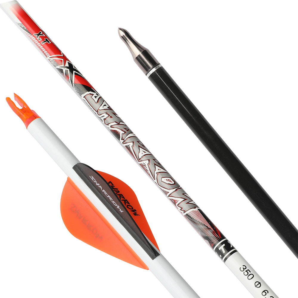 SHARROW XT 32" Archery Carbon Arrow SP 300-800 (12 Pack)