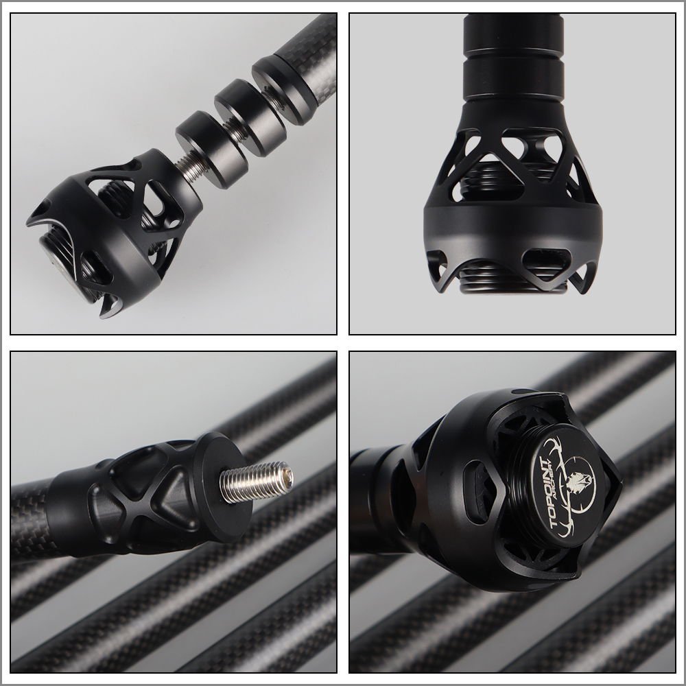 TOPOINT TP626 3K Carbon  Archery Stabilizer 6" 8" 10" 12" 24"