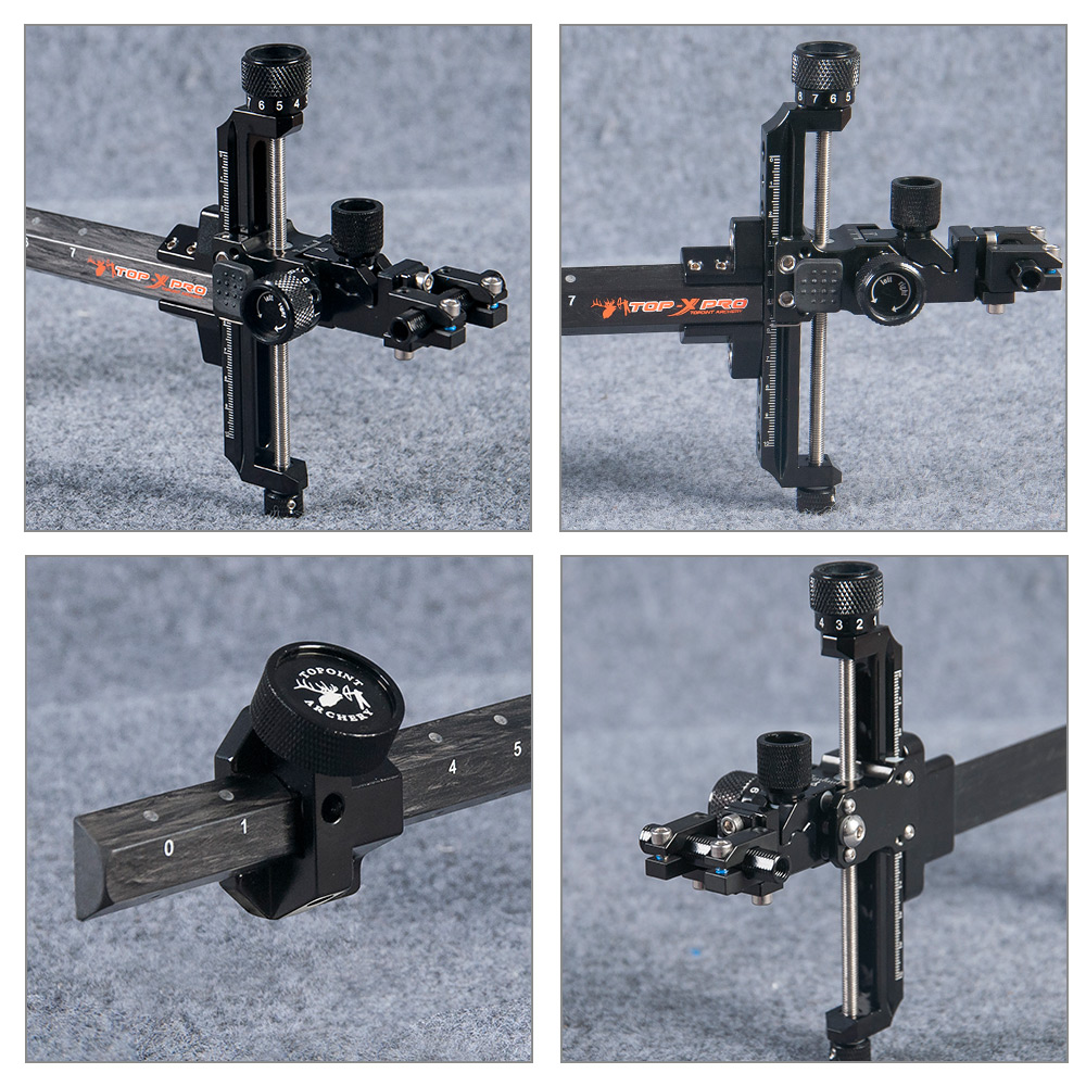 TOPOINT TP8810 Target Compound Sight Carbon Bar RH-CHN Archery