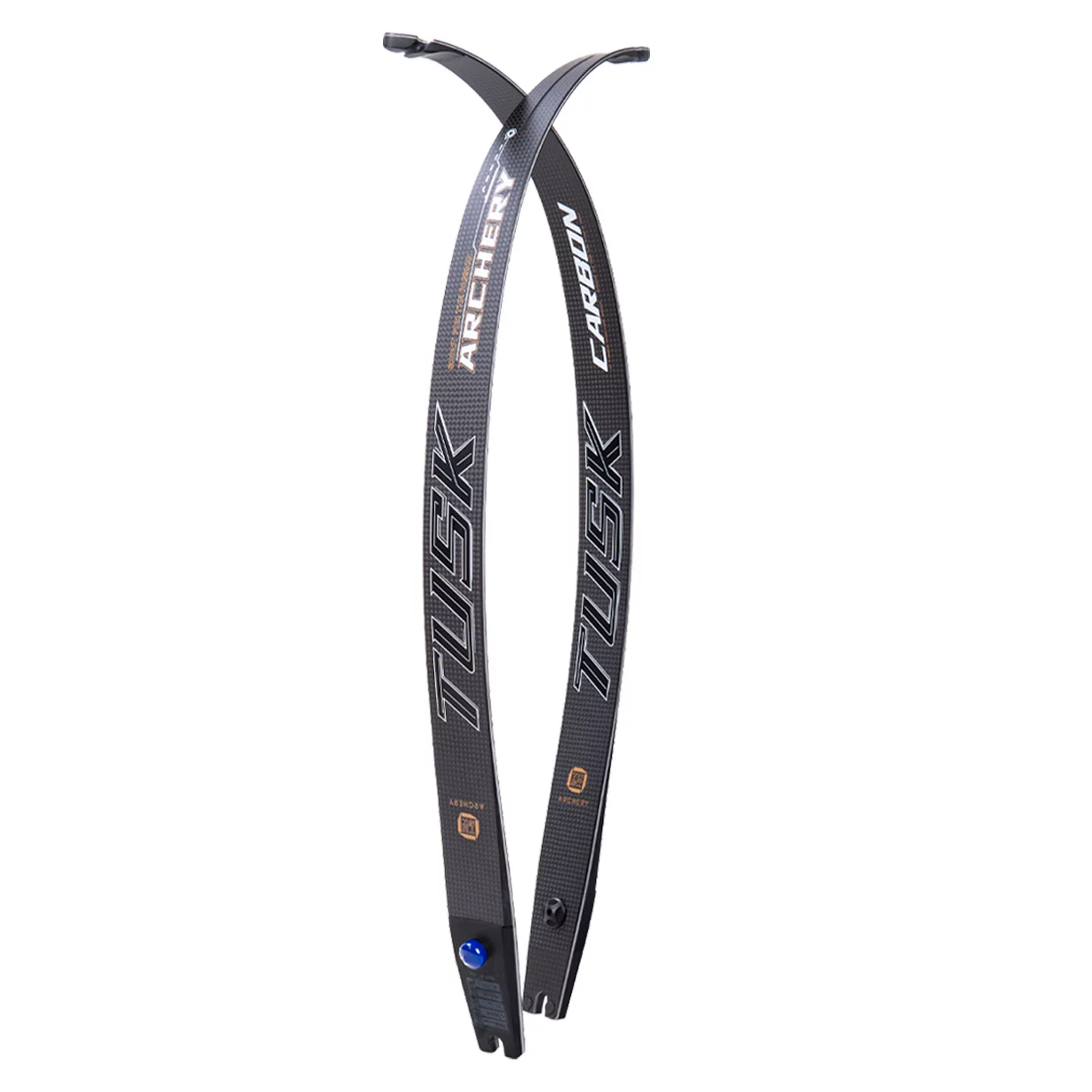 TUSK Honghu ILF Recurve Bow 62" HC-1 Carbon / RF-B Fiberglass Limbs