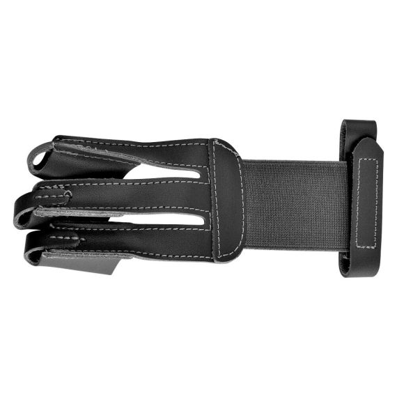 Traditional Three Finger Leather Archery Shooting Gloves RH/LH