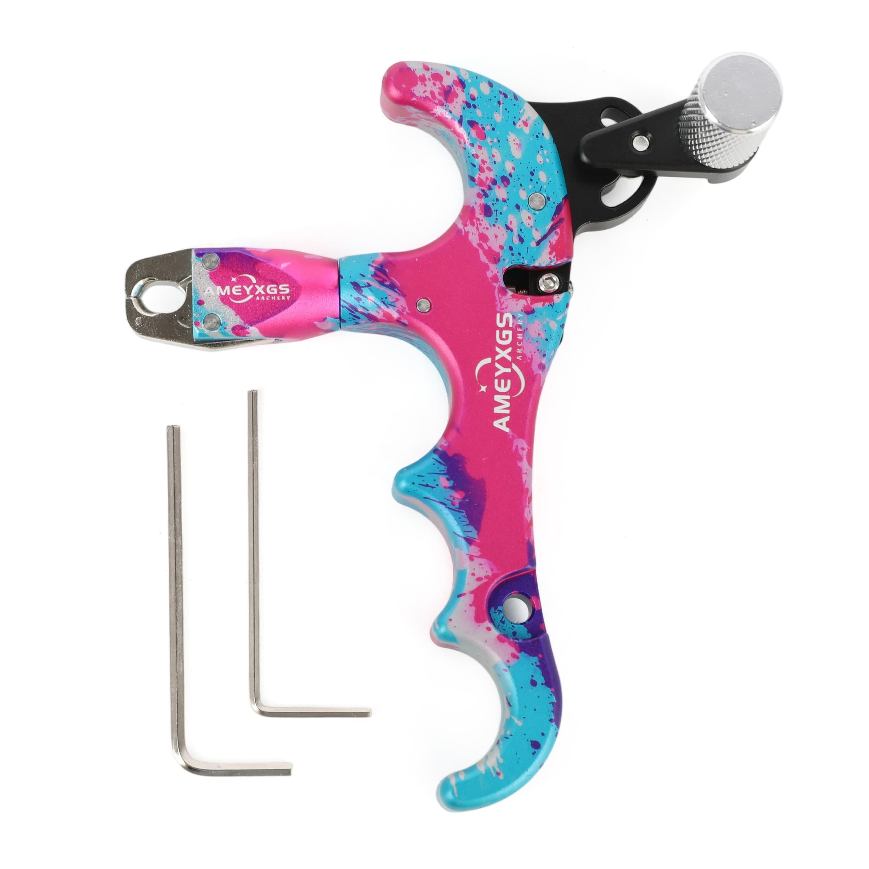 US AMEYXGS 4 Finger Thumb Release for Archery Compound Bow Release