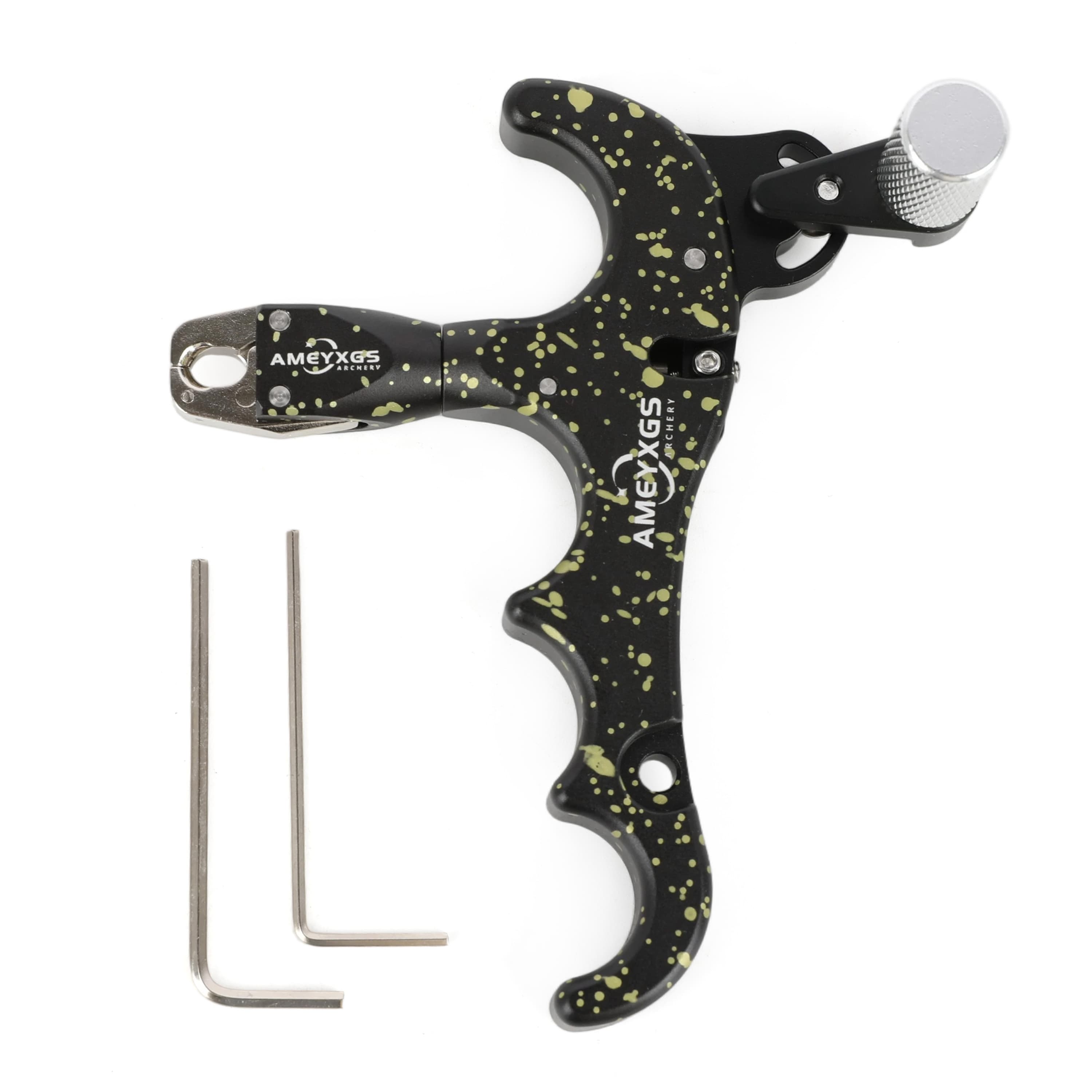 US AMEYXGS 4 Finger Thumb Release for Archery Compound Bow Release