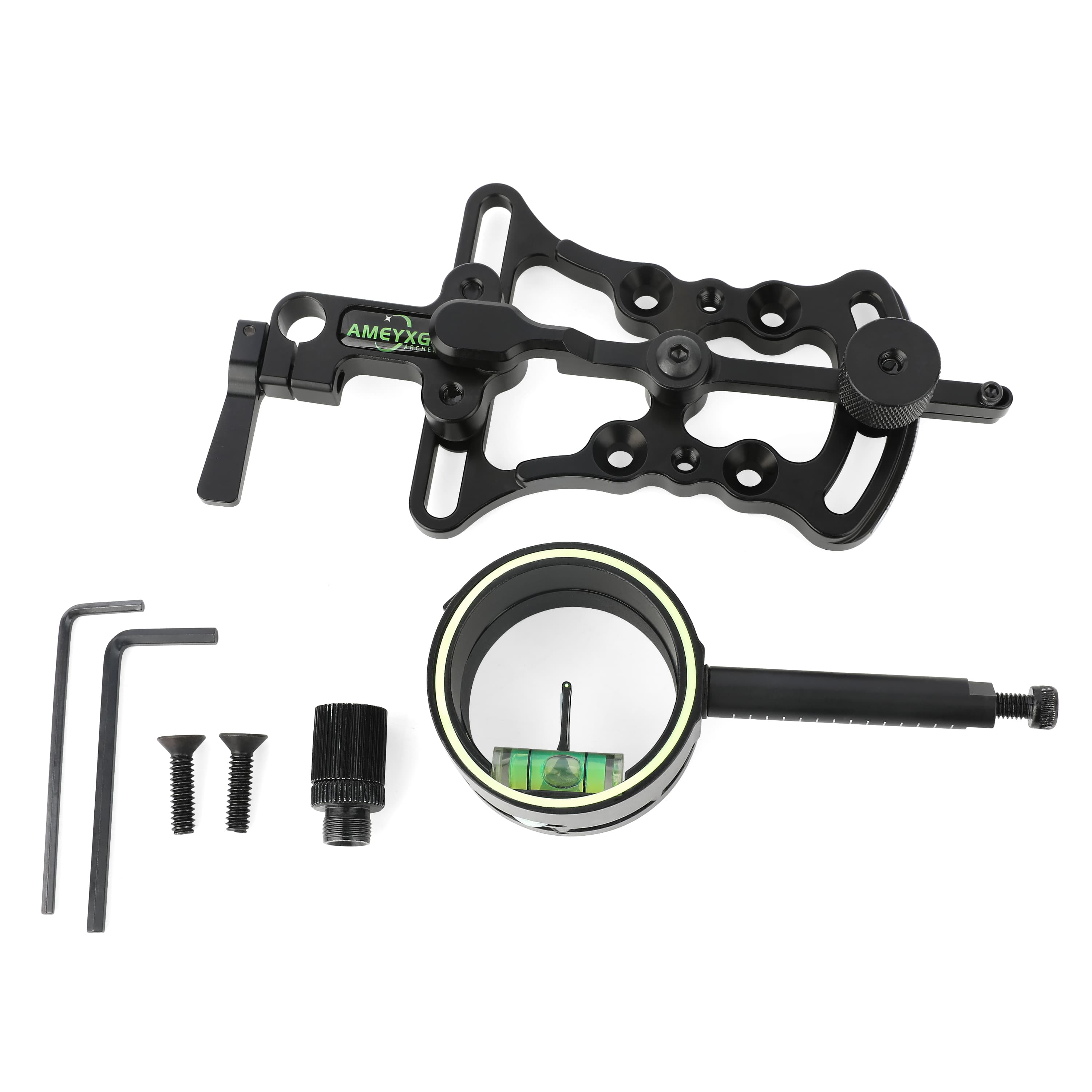 US IN STOCK 0 .019" Fiber 1 Pin Slider Bow Sight RH
