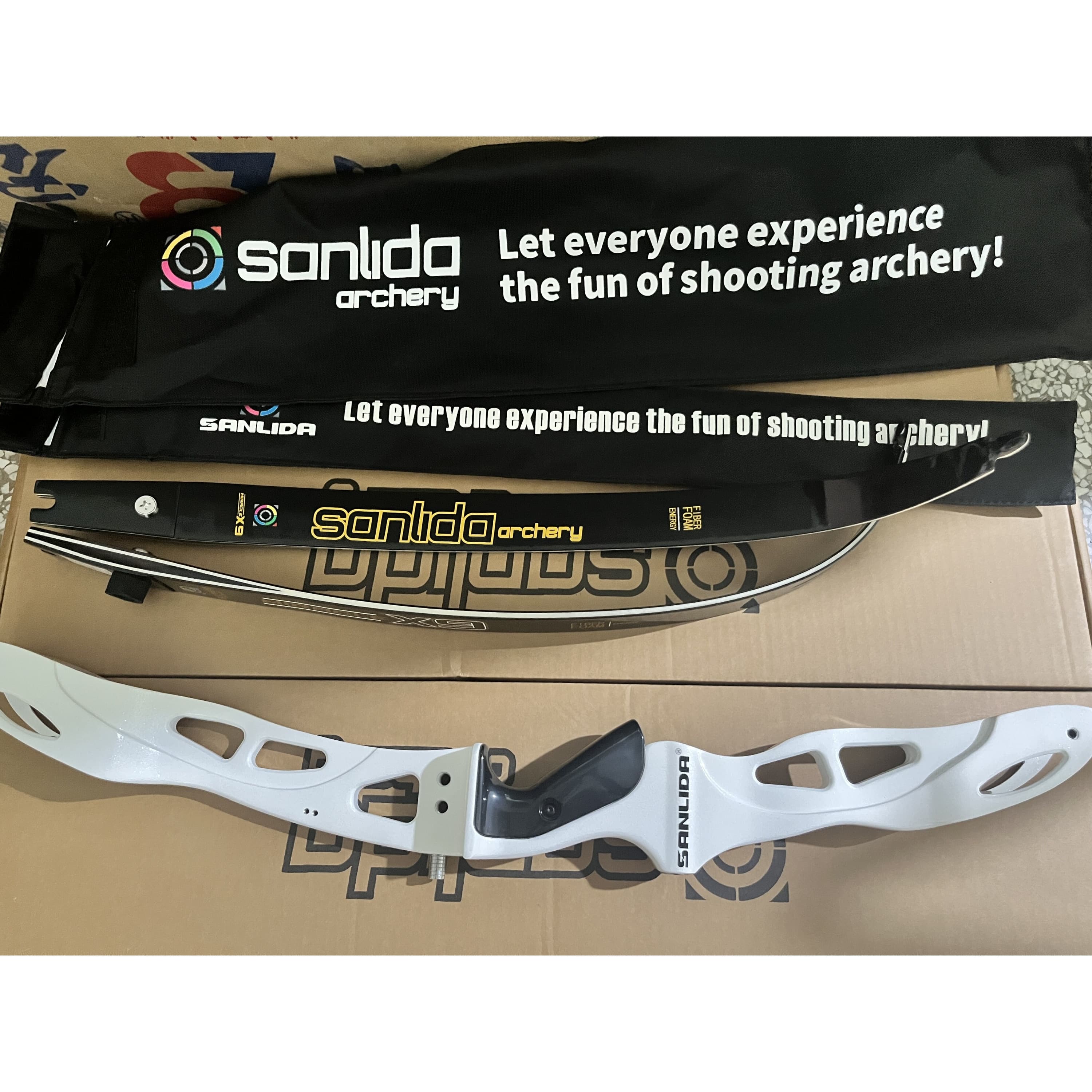 SANLIDA X9 Competition ILF Recurve Bow Limbs 14-44 lbs