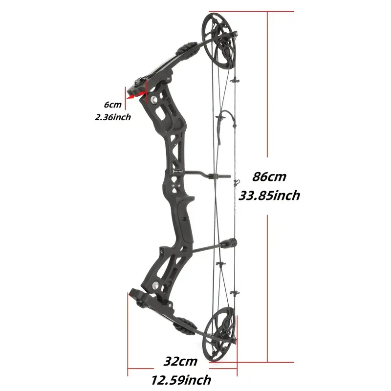 GHOST HAND Archery Compound Bow Hunting Kit for Youth Adults 30-70 lbs