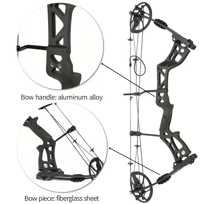 GHOST HAND Archery Compound Bow Hunting Kit for Youth Adults 30-70 lbs