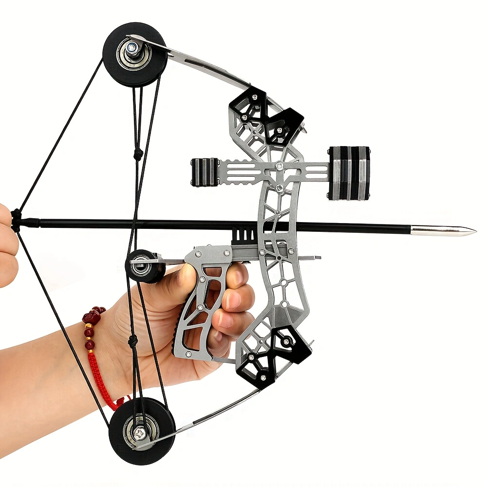 Compact Compound Bow 12lbs for Beginners, 40-50m Range