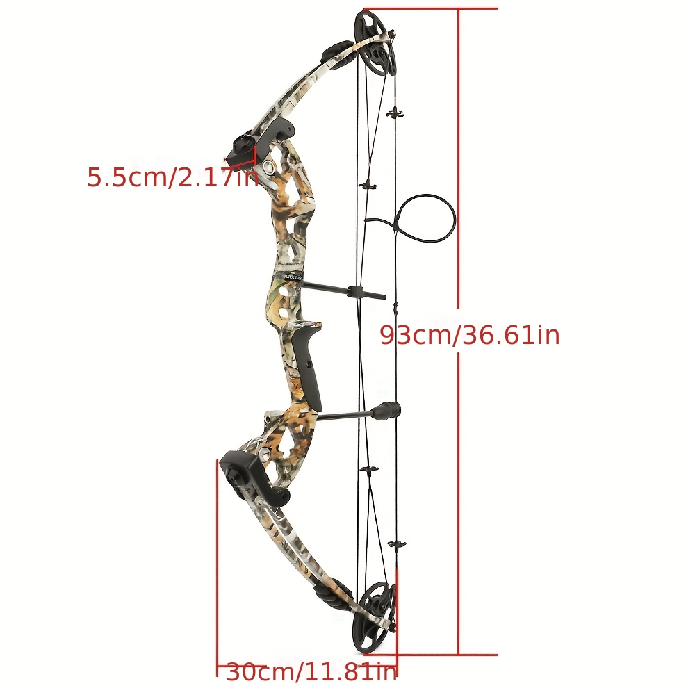 JUNXING Battleship PRO Compound Bow Dual-Cam System 30-55 lbs