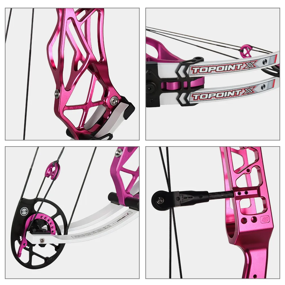 TOPOINT X40 Target Competition Compound Bow 25-28"/27-31" RH/LH-CHN Archery