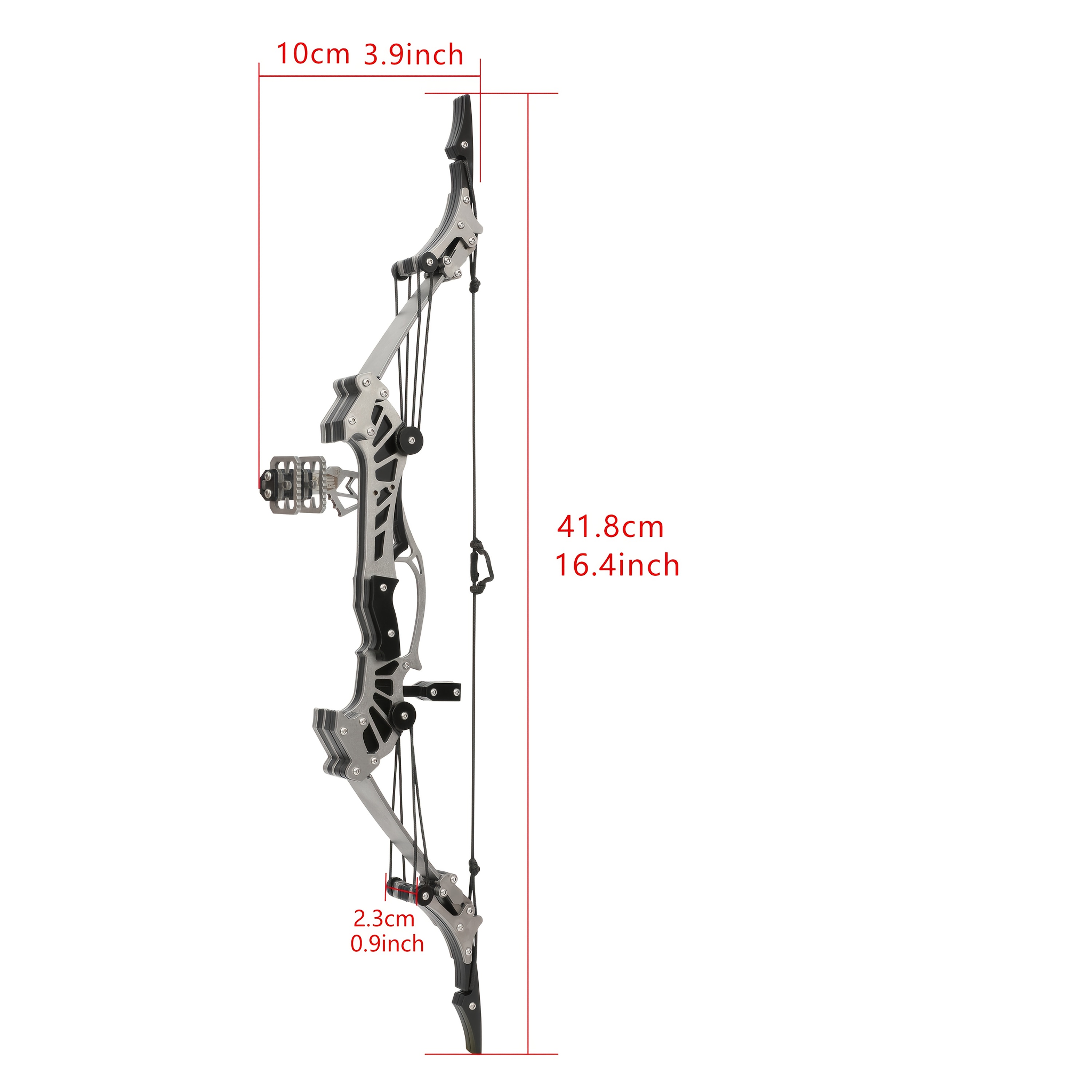 1 Set Of 16-pound Bow And Arrow Set for Adults. Mini Composite Bow. Tactical Design. Enhances Arrow Shooting Accuracy.