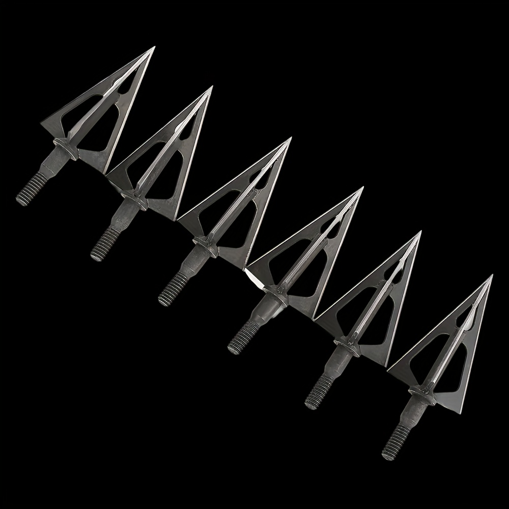 Stainless Steel Target Arrow Points Red Dot Design (12 Pack)