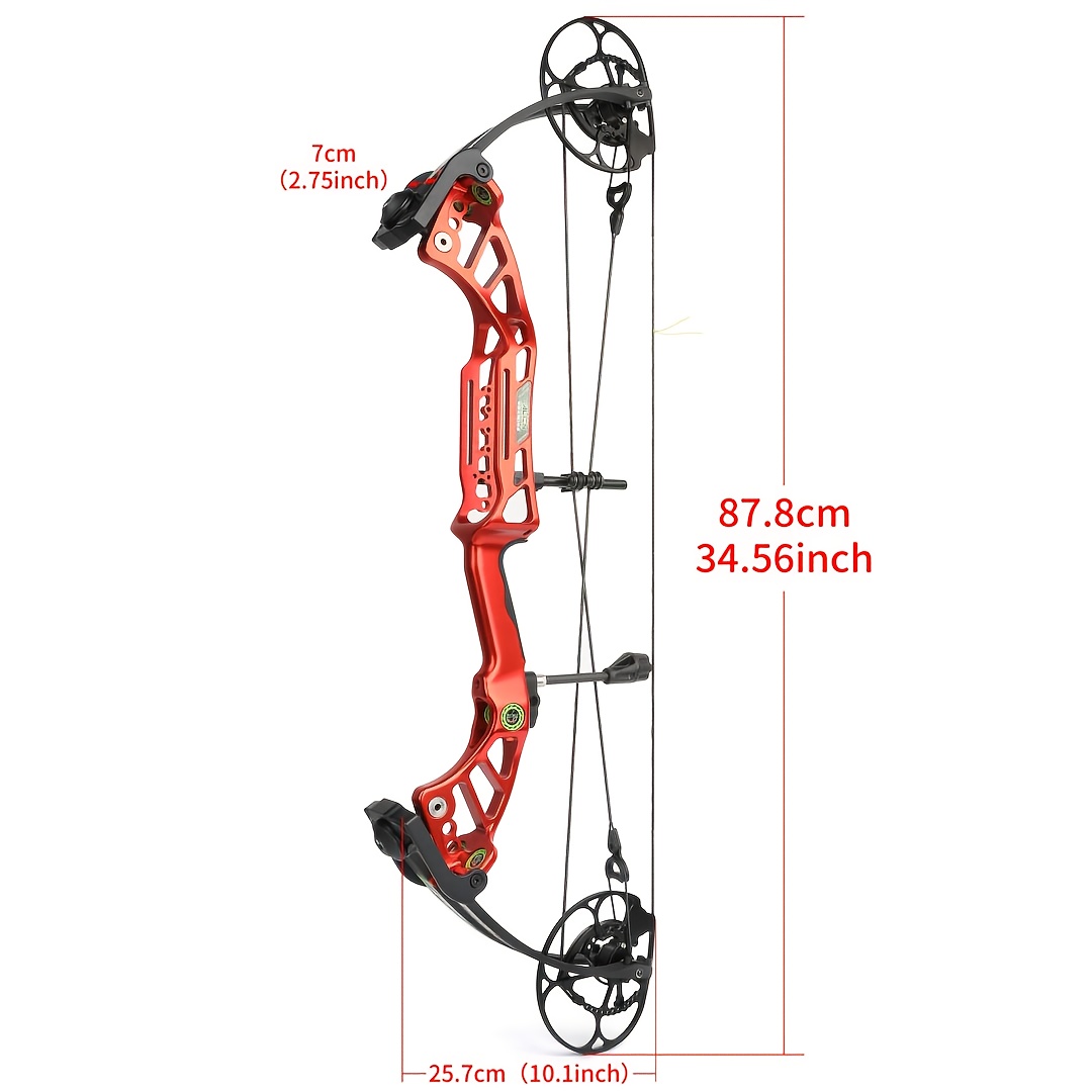 AMEYXGS Compound Bow CNC Machined Alloy 40-75 lbs