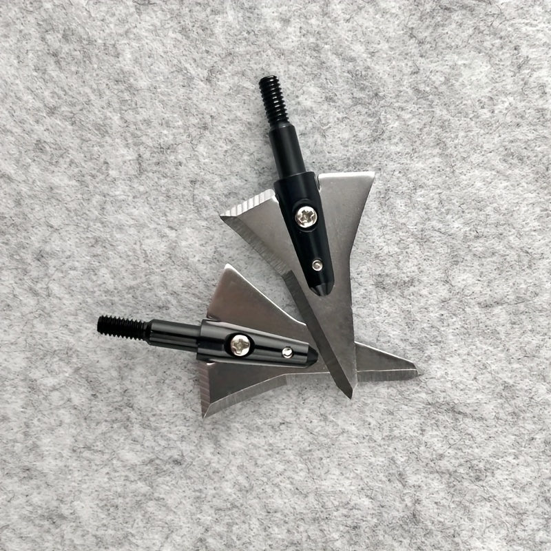 12pcs Hunting Arrowheads, 1.18inch In Diameter, Suitable for Outdoor Hunting, Target Practice, And Adult Bow Accessories.