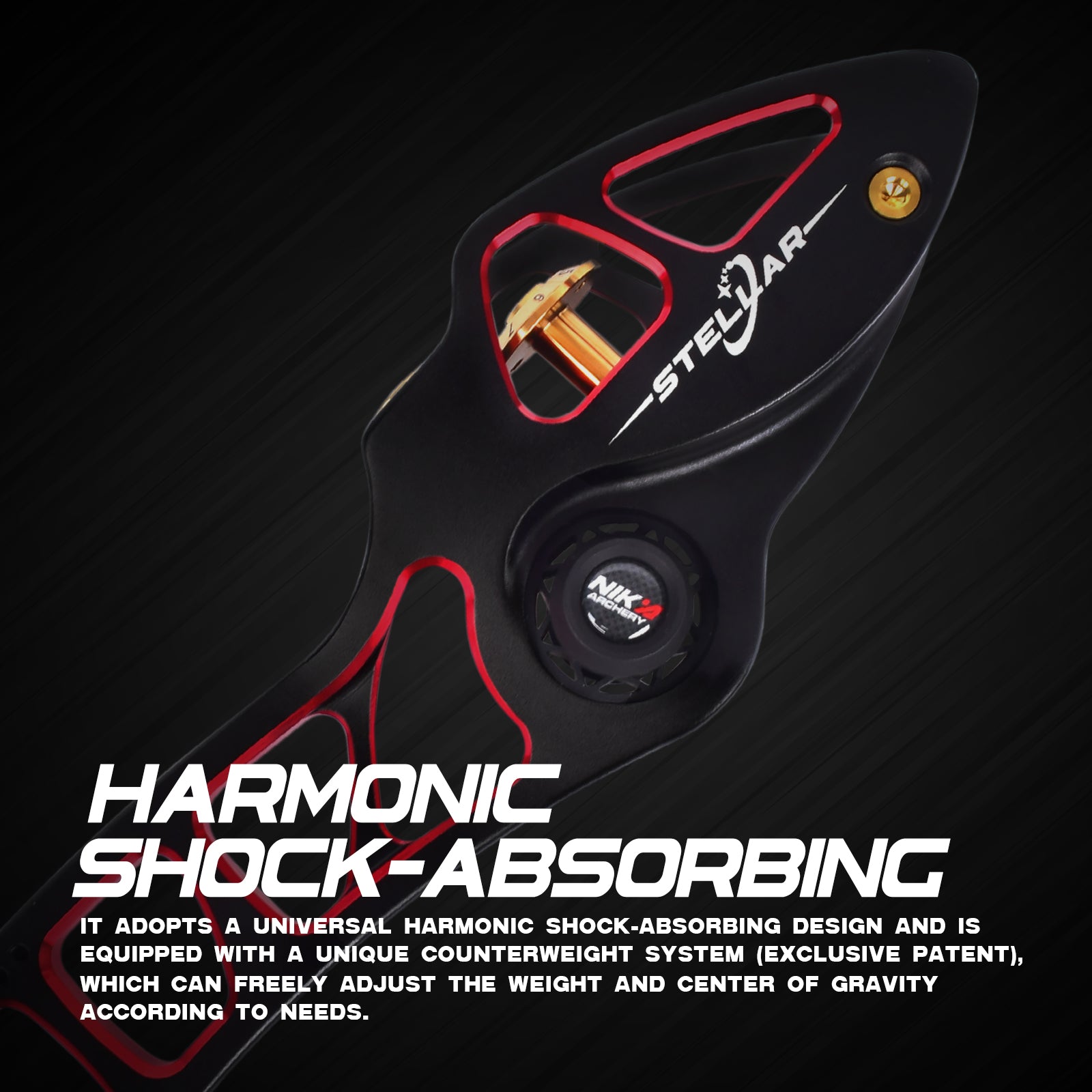 NIKA ET-15B Stellar 25" ILF Barebow Riser RH