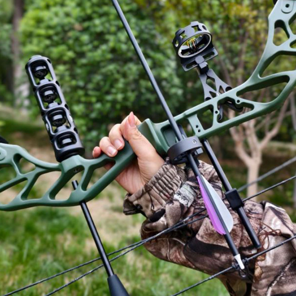 AMEYXGS E8 Compound Hunting Bow 31 ATA, IBO 320 FPS, 30-70 Lbs