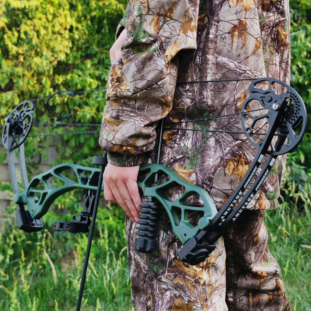 AMEYXGS E8 Hunting Compound Bow and Arrows Adult Hunting 30-70 lbs