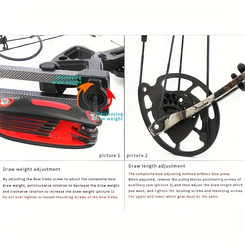 JUNXING Battleship Bowfishing Dual-Use Hunting & Fishing Bow 30-55 lbs