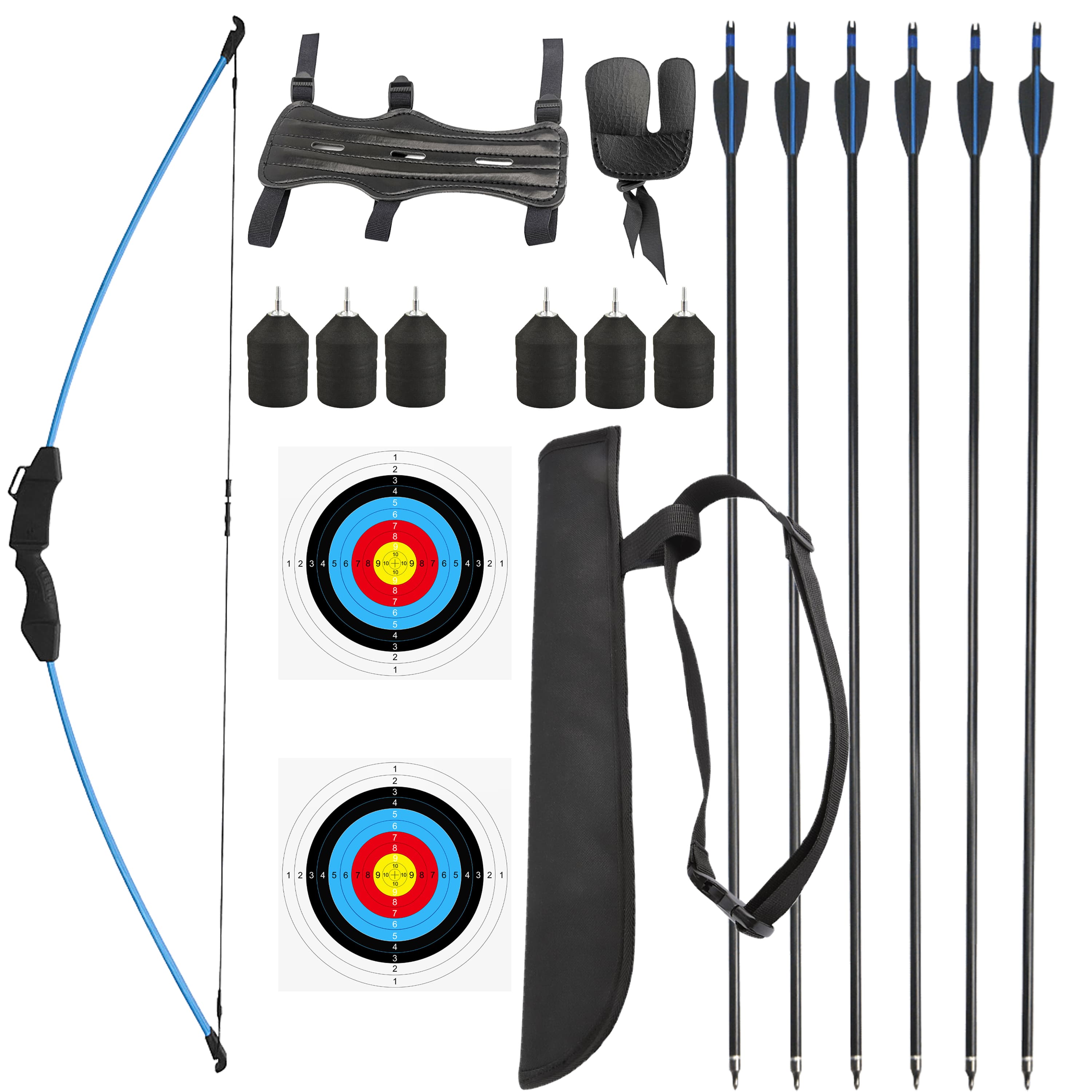 Youth Archery Takedown Recurve Bow Children Practice Outdoor