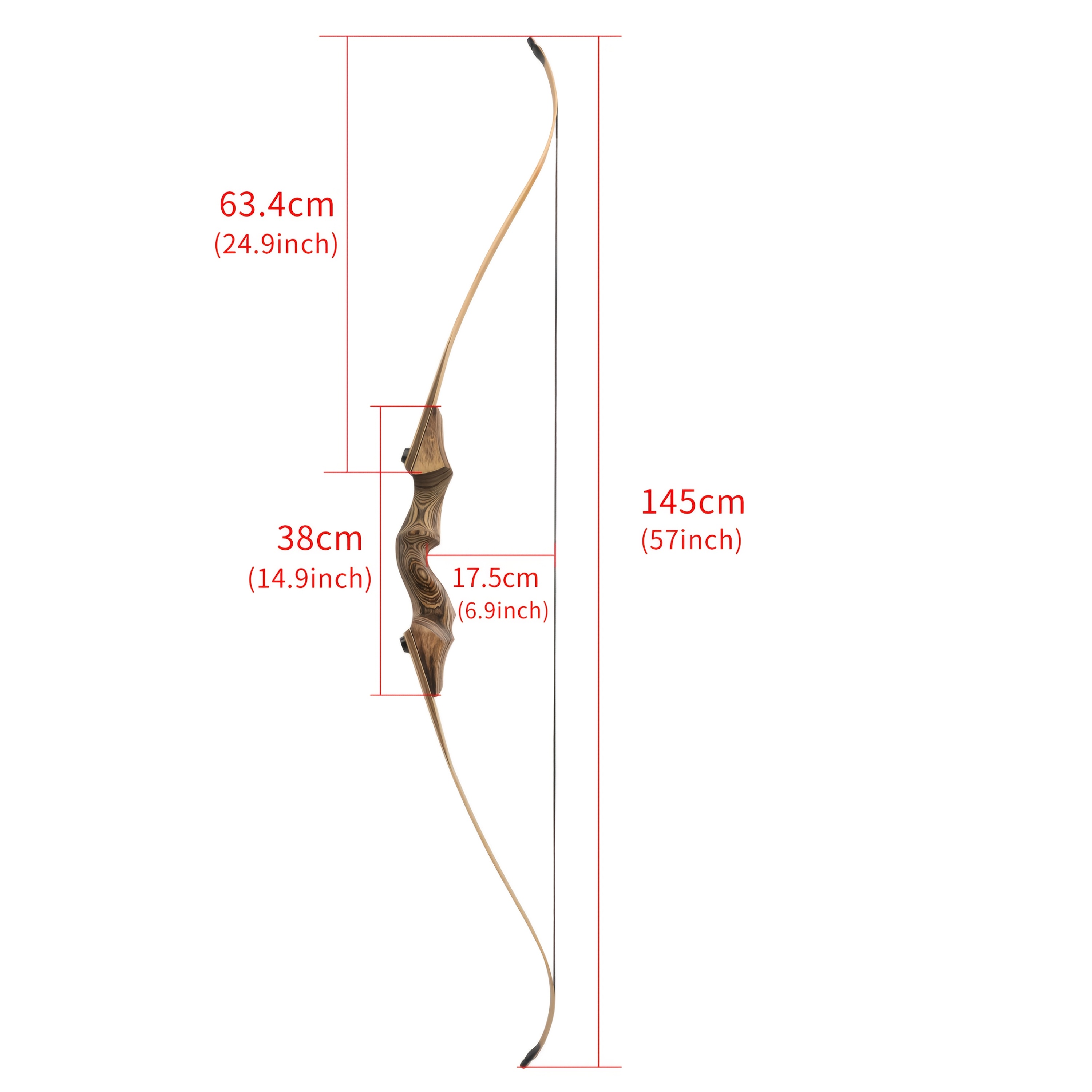 45-pound Hunting Recurve Bow Set, Detachable Portable Archery Equipment. Outdoor Multi-terrain Tactical Kit Includes A Takedown Bow, Accessories, And A Bow Bag.